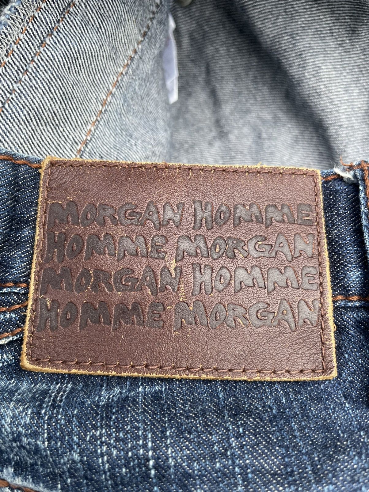 Japanese Brand × Morgan Homme Morgan are Toi Homme Flare Jeans Size US 31 - 15 Thumbnail