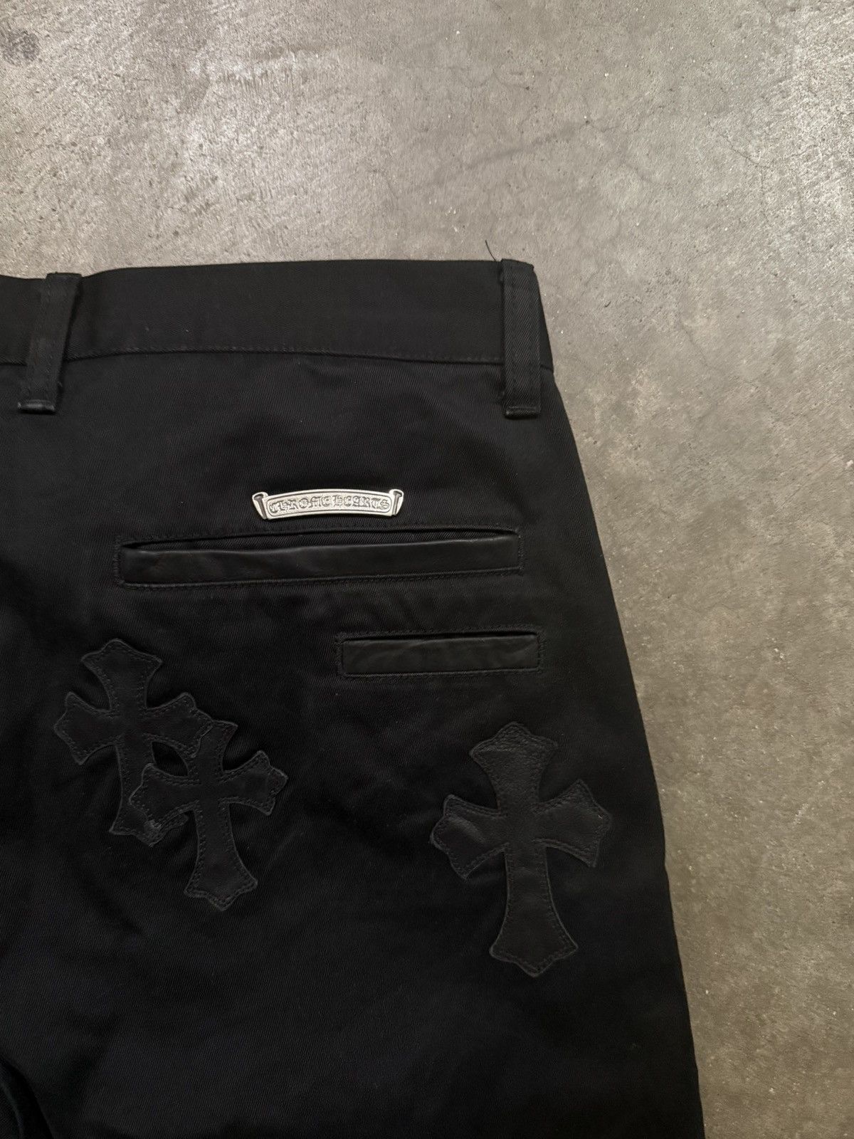 Chrome Hearts Chrome Hearts Cross Patch Chinos Size US 33 - 12 Thumbnail