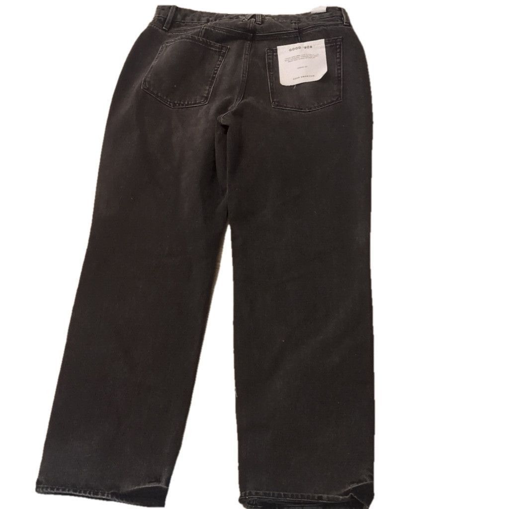 Good American Good American black good 90's jeans size 12/31 Size 34" / US 12 / IT 48 - 5 Thumbnail