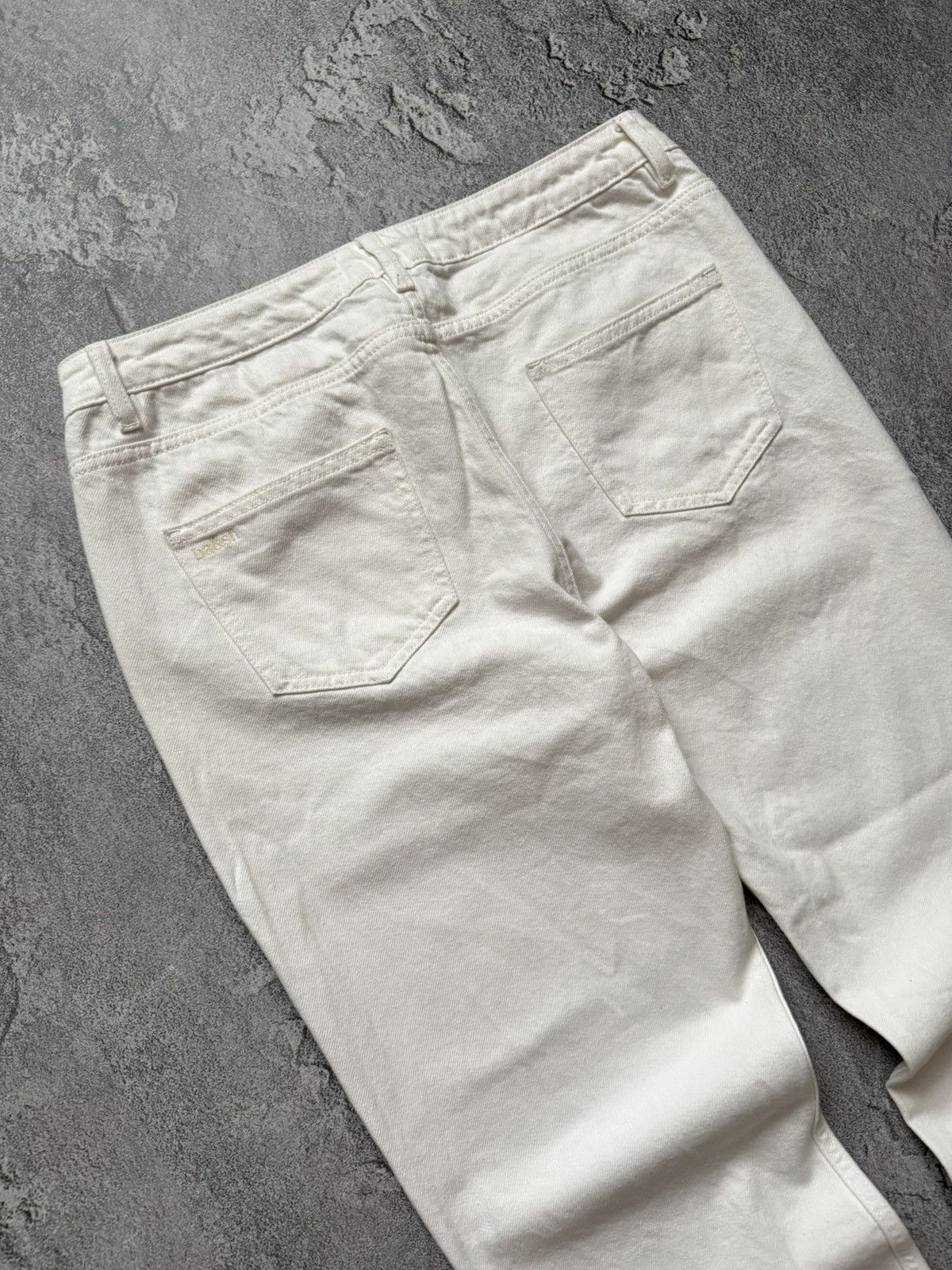 ba&sh BA&SH 3 Wmns white Jean pant trouser chino Size 26" / US 2 / IT 38 - 11 Thumbnail