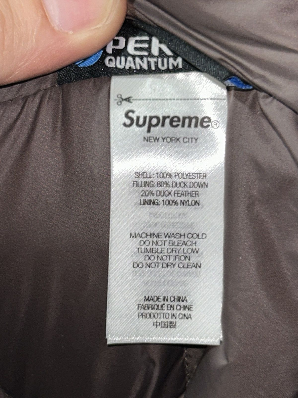 Supreme Supreme Micro Down Hooded Pullover FW23 size Large NEW Size US L / EU 52-54 / 3 - 8 Thumbnail