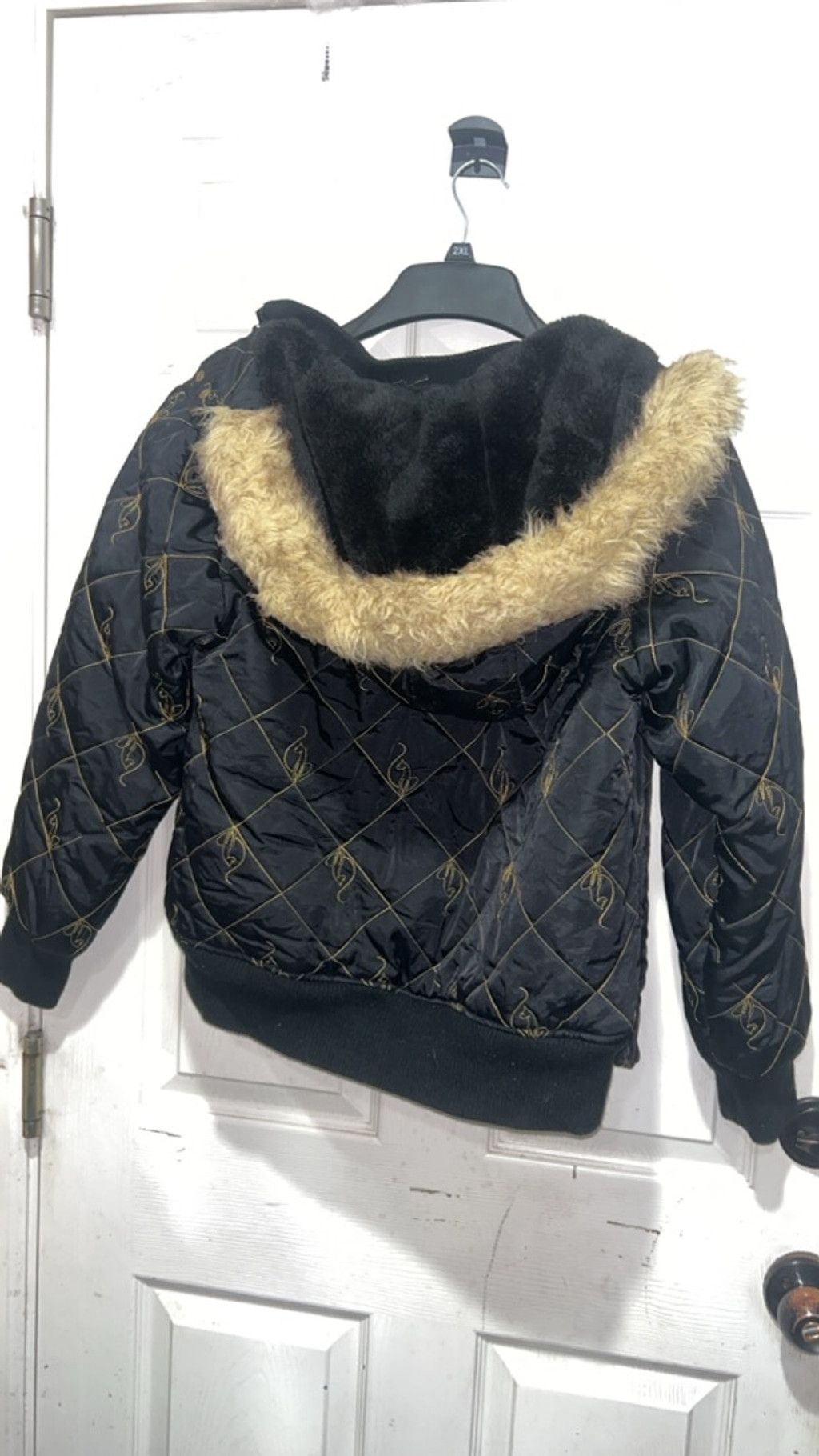 Other Juniors Baby Phat Black Gold Quilted Bomber Jacket XL Size XL / US 12-14 / IT 48-50 - 5 Thumbnail