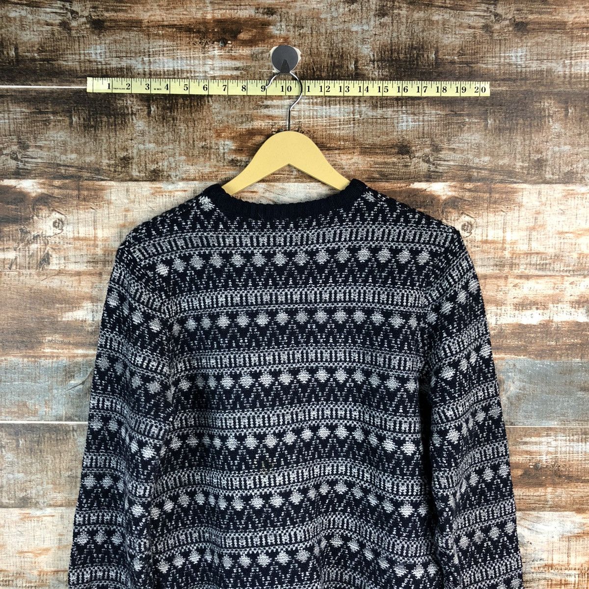 Homespun Knitwear LC Walkiki Blue Knitwear vintage sweatshirt #A2343 Size US S / EU 44-46 / 1 - 13 Thumbnail