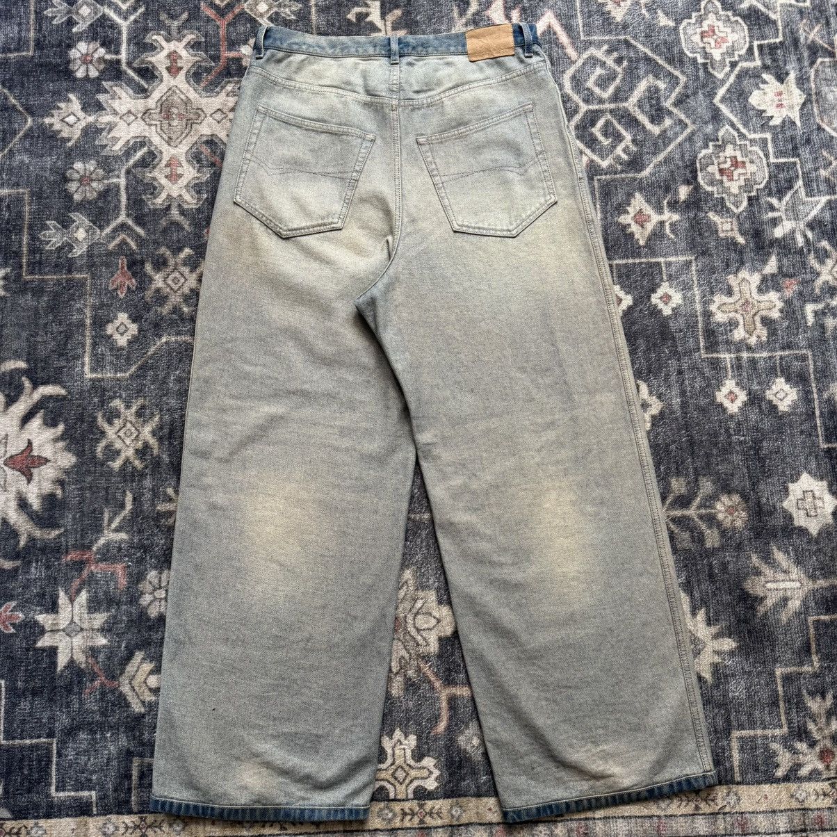 Balenciaga Balenciaga logo patch inside-out denim jeans M Size US 34 / EU 50 - 6 Thumbnail