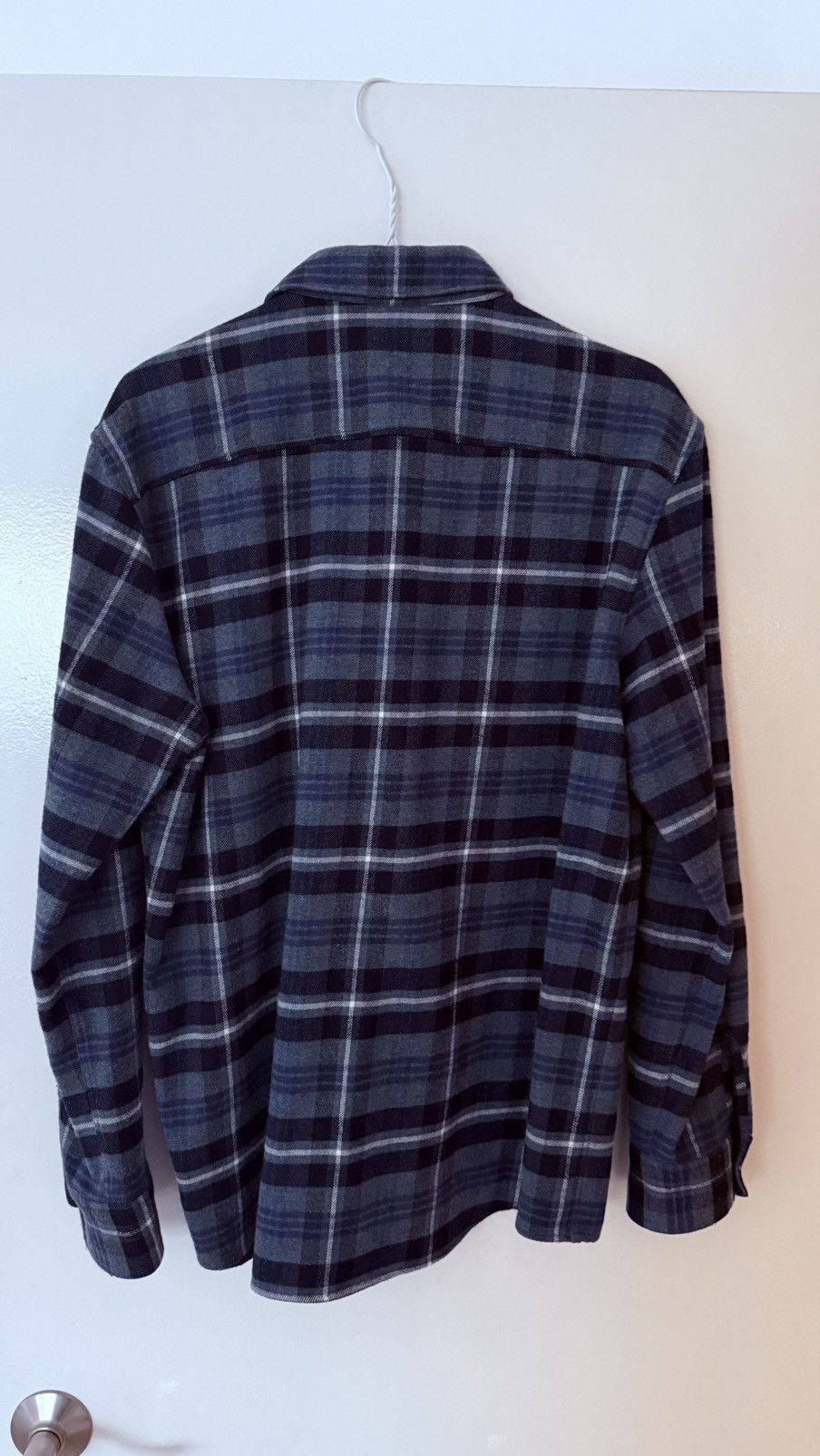 A.P.C. Surchemise Trek Wool Flannel Overshirt Blue Plaid Size US M / EU 48-50 / 2 - 4 Thumbnail