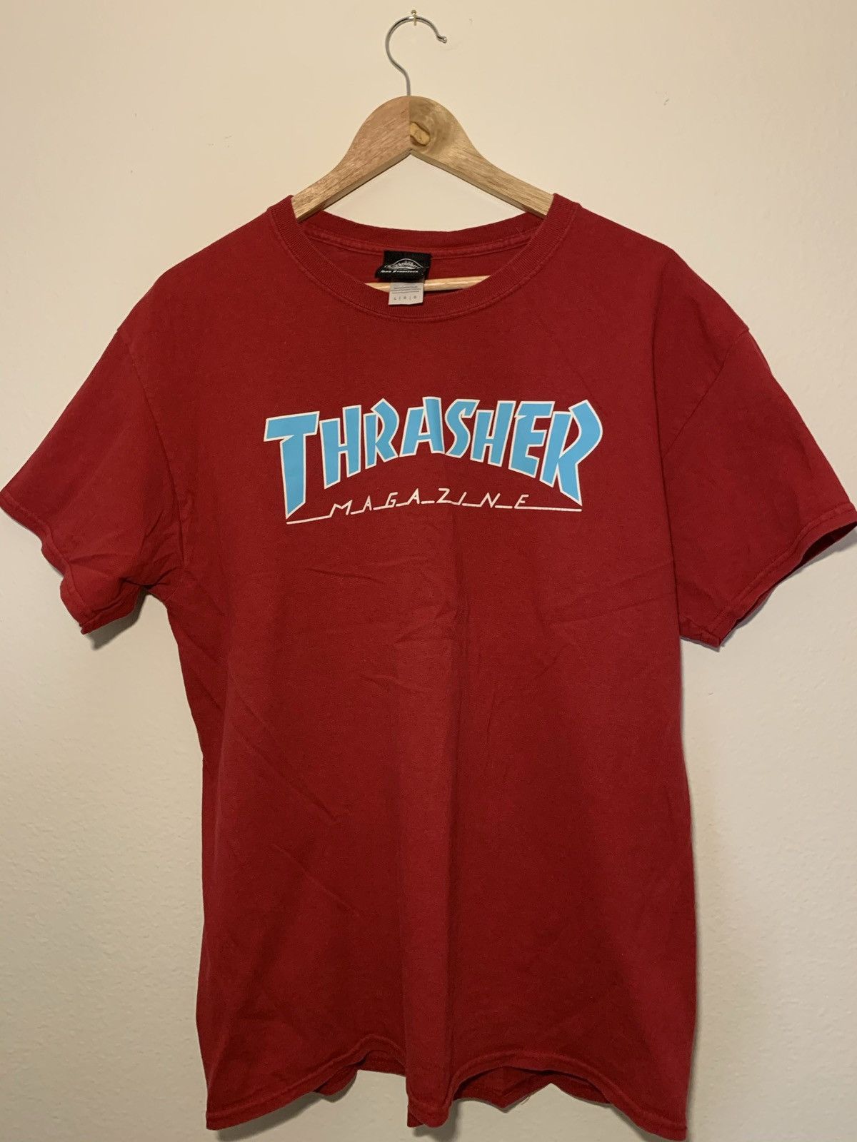 Thrasher Thrasher Magazine Outlined Cardinal Red T-shirt Size US L / EU 52-54 / 3 - 1 Preview