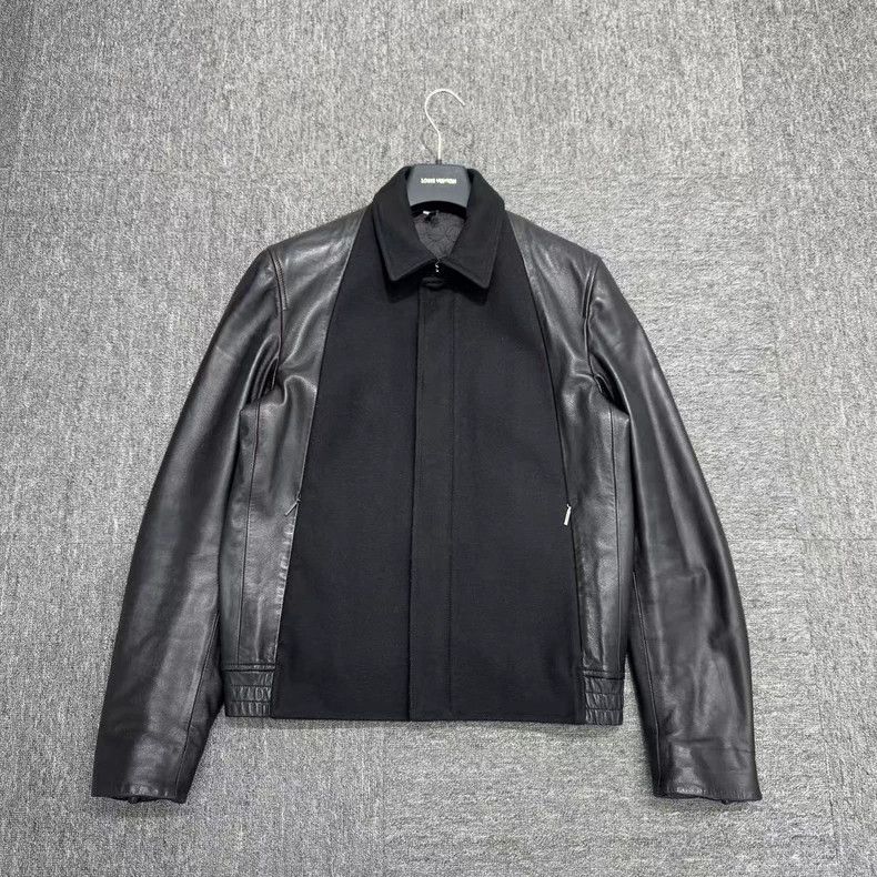 Dior Dior Sheepskin stitching jacket 2502-Nextarrow Size US M / EU 48-50 / 2 - 1 Thumbnail