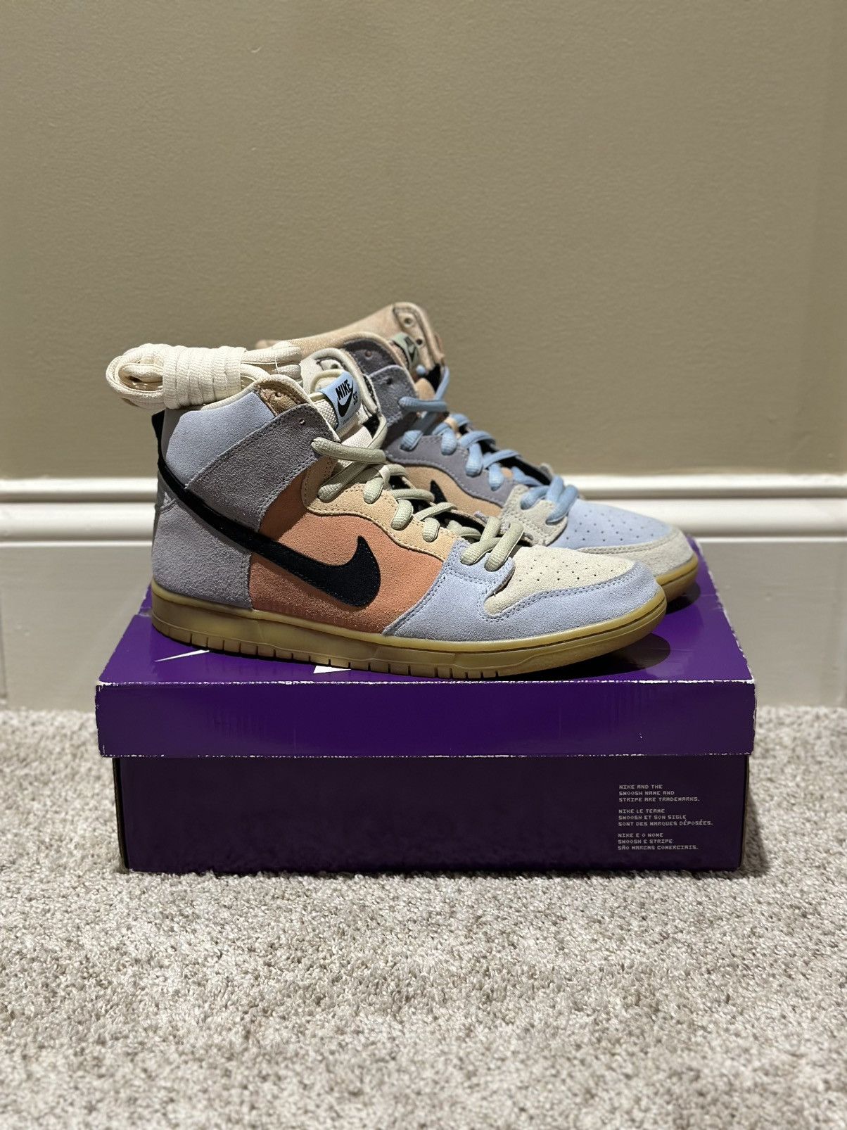 Nike Nike SB Dunk High Spectrum Size US 11 / EU 44 - 1 Thumbnail