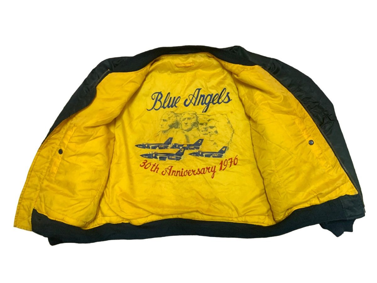 Avirex VINTAGE AVIREX USN BOMBER EMBROIDERED LOGO REVERSIBLE Size US S / EU 44-46 / 1 - 2 Thumbnail