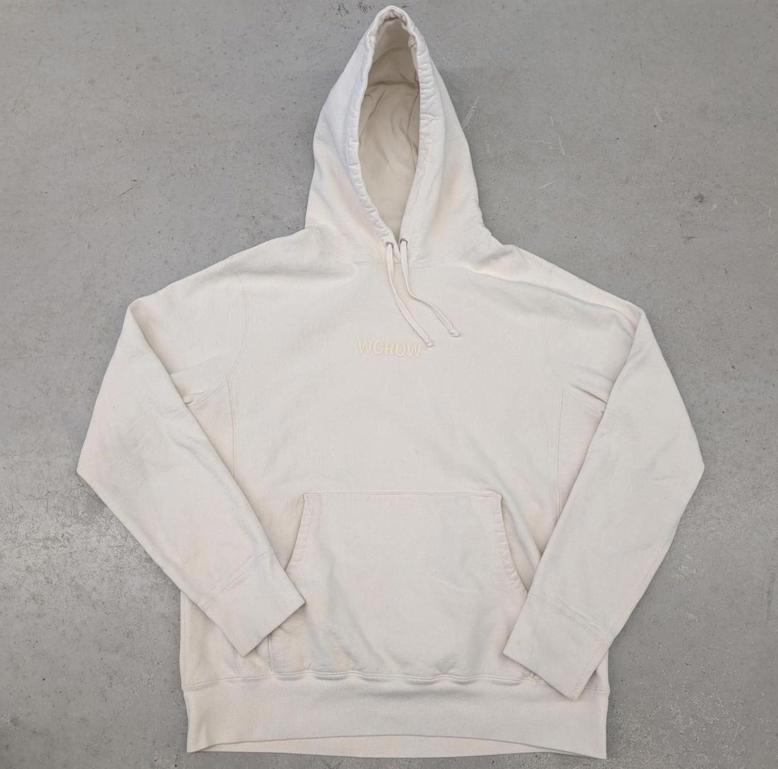 Supreme Rare Limited Release WCROW Cream White Hoodie Size US XL / EU 56 / 4 - 1 Thumbnail