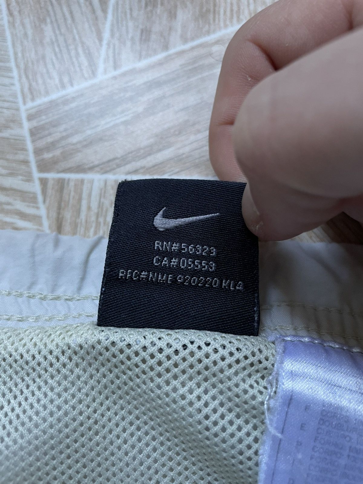 Nike Vintage Retro Nike Shimmering Navy Shorts Swoosh Sport Drill Size US 36 / EU 52 - 7 Thumbnail