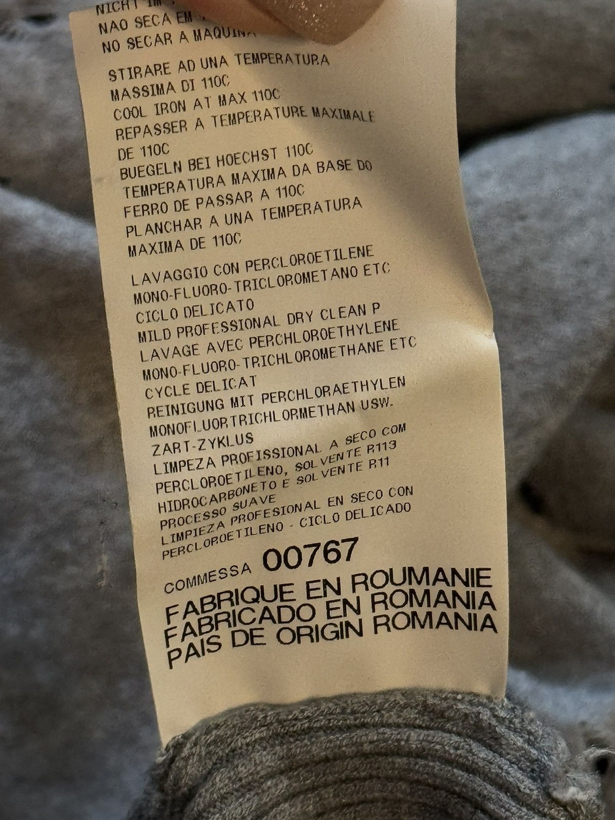 Designer High use by Claire Campbell avant garde blouse tunic Size M / US 6-8 / IT 42-44 - 10 Thumbnail