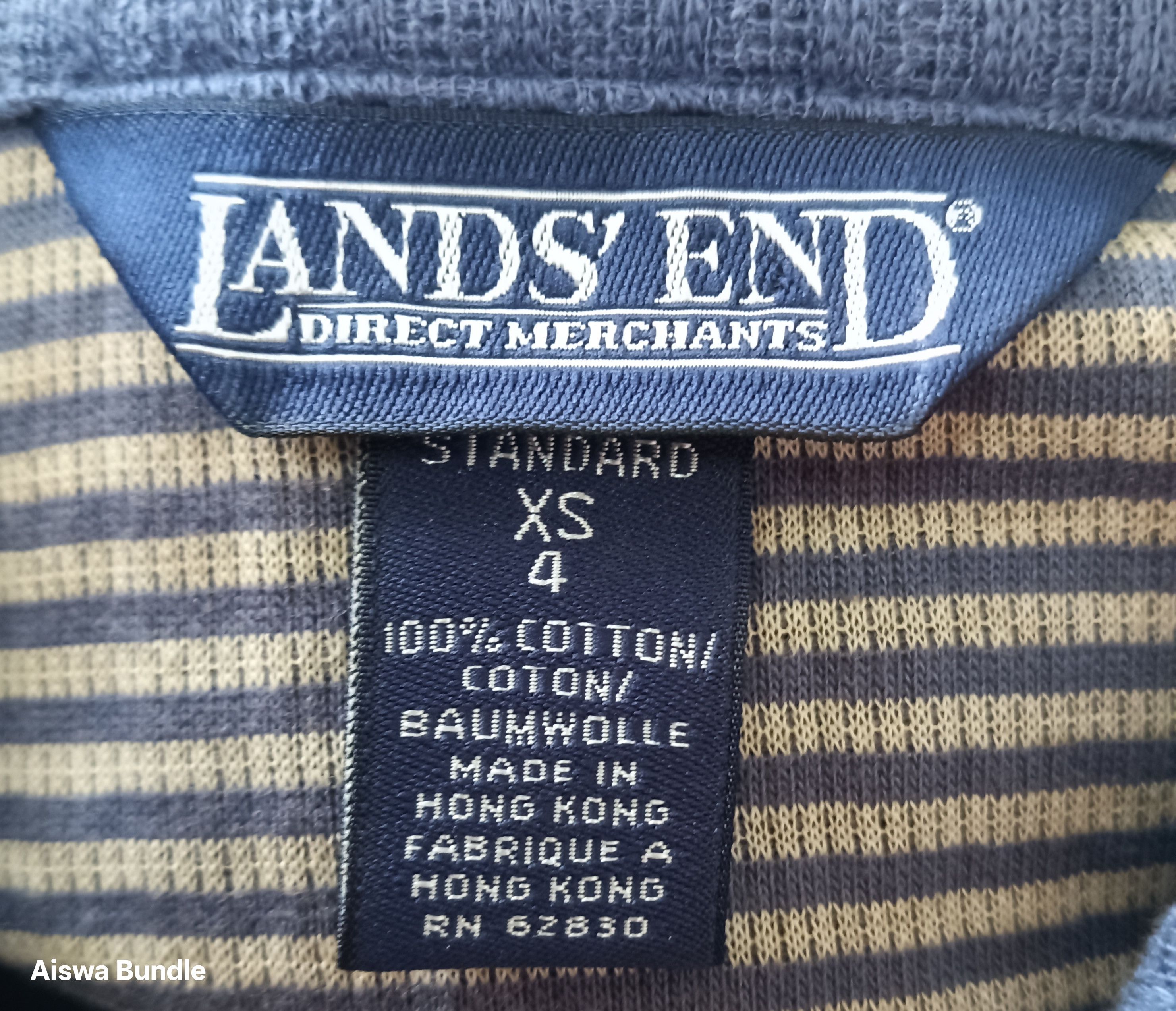 Lands' End Land's End® Zipper Long Sleeve Double Pocket Size XS / US 0-2 / IT 36-38 - 12 Thumbnail
