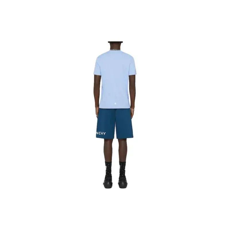 Givenchy o1w1db10426 Slim Fit T-Shirt in Light Blue Size US L / EU 52-54 / 3 - 5 Thumbnail