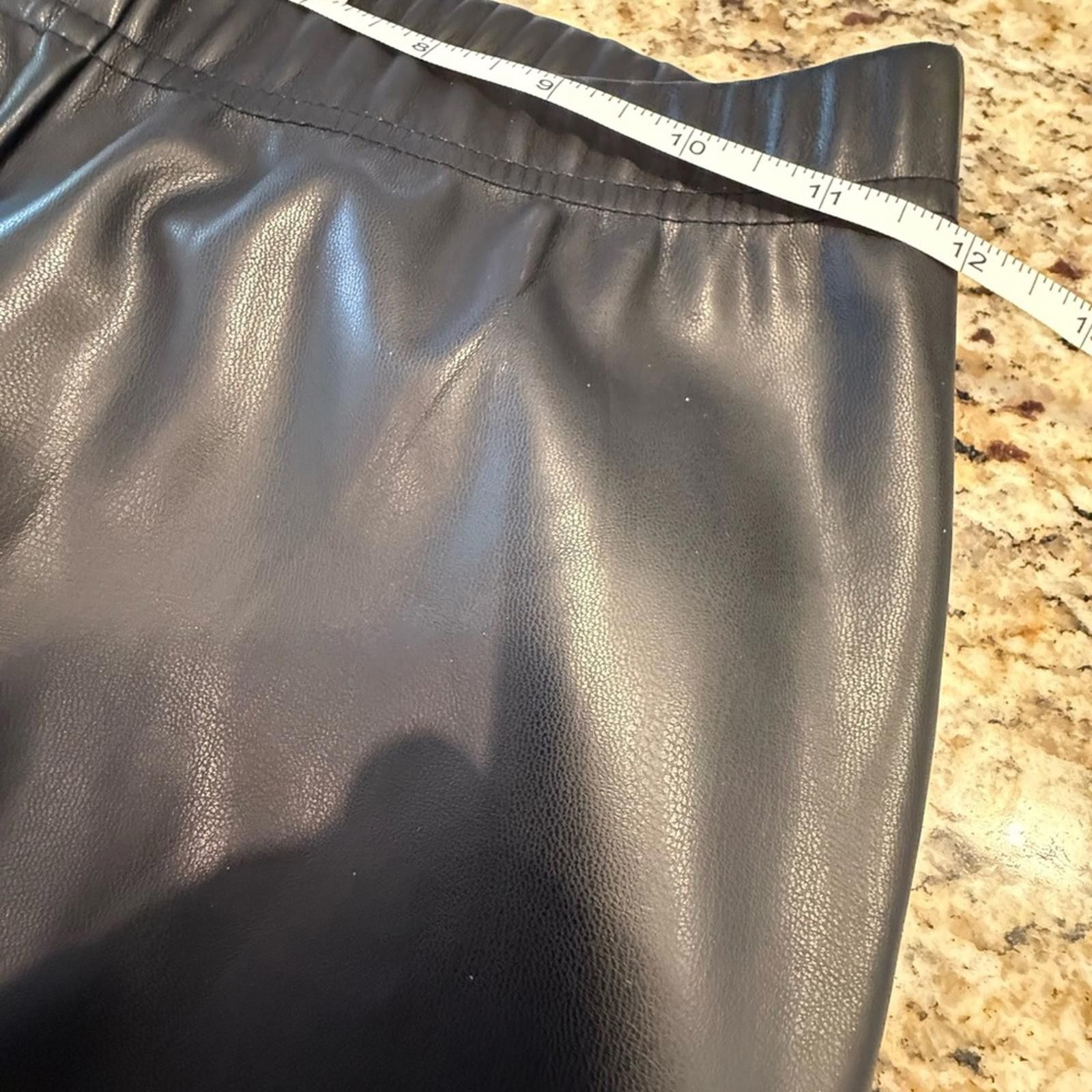 Other Molly Bracken black vegan leather legging pants SZ XS Size 27" / US 4 / IT 40 - 8 Thumbnail