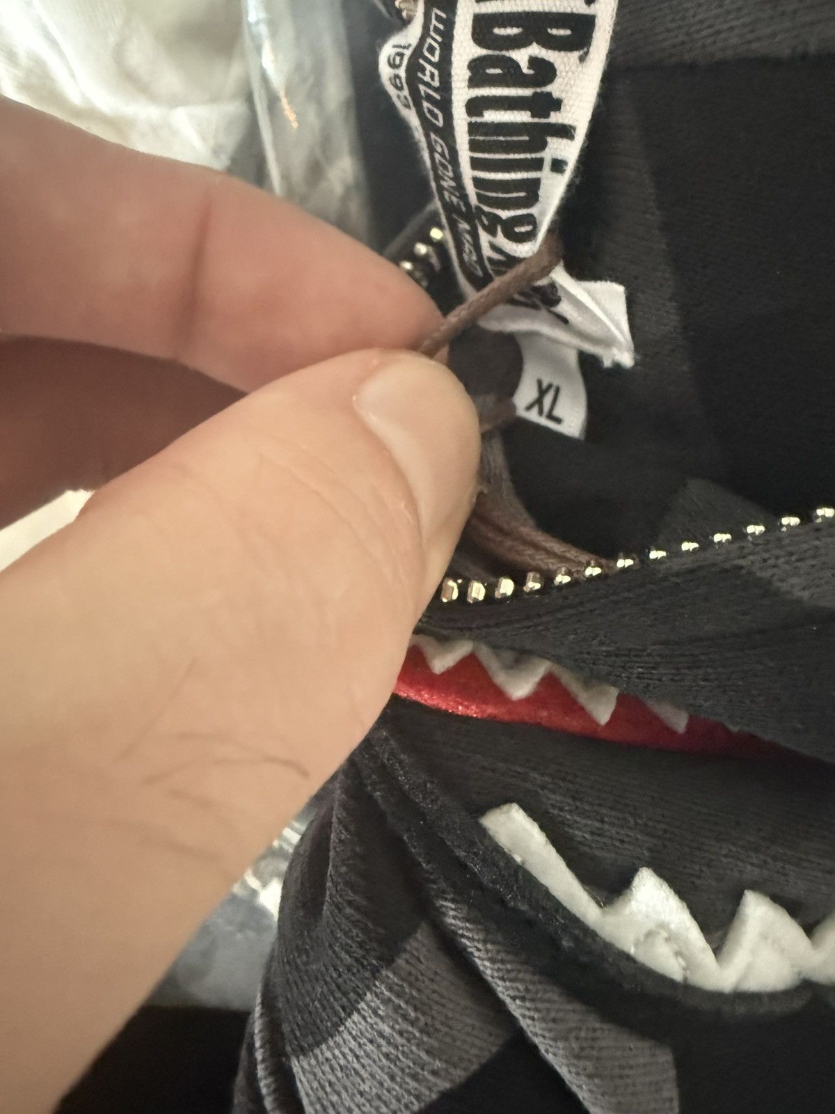 Bape Bape Black Camo Shark Full Zip Size US XL / EU 56 / 4 - 8 Thumbnail