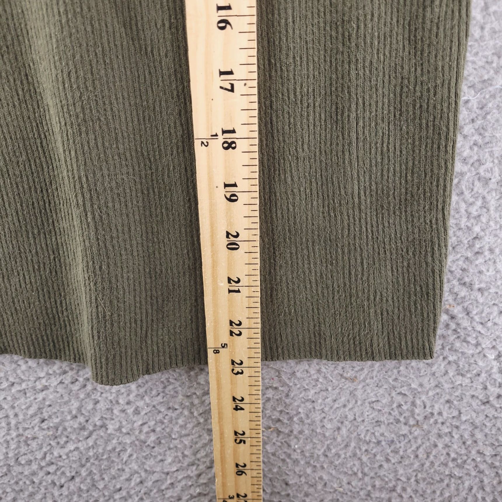 Polo Ralph Lauren VINTAGE Polo Ralph Lauren Sweater Womens XS XL Green Cable-Knit Ribbed V-Neck Pullover, Long Sleeve, Knit Style Cable-Knit, Size L (Tag Large) Womens Size L / US 10 / IT 46 - 6 Thumbnail
