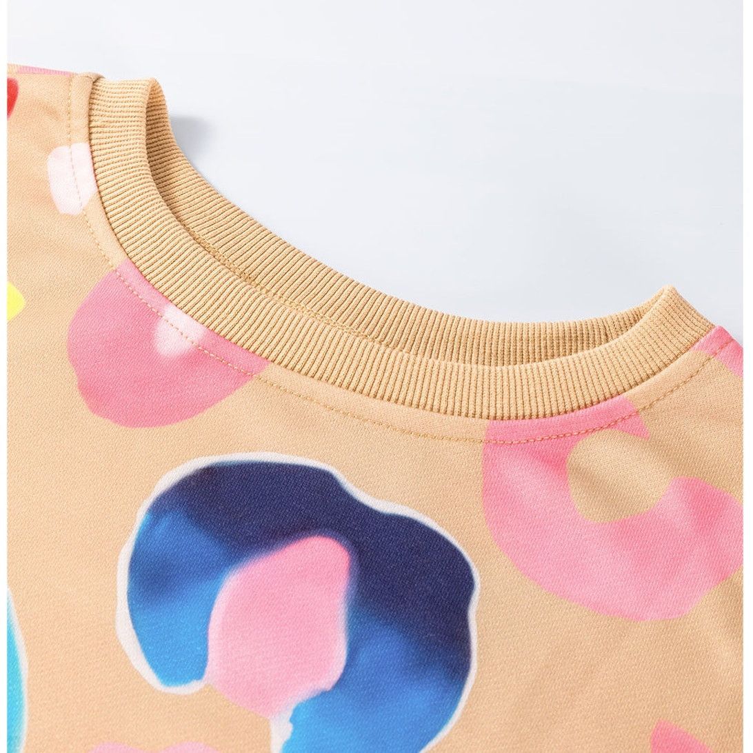 Other Multicolor Leopard Printed Drop Shoulder Pullover Sweatshirt Size L / US 10 / IT 46 - 7 Thumbnail