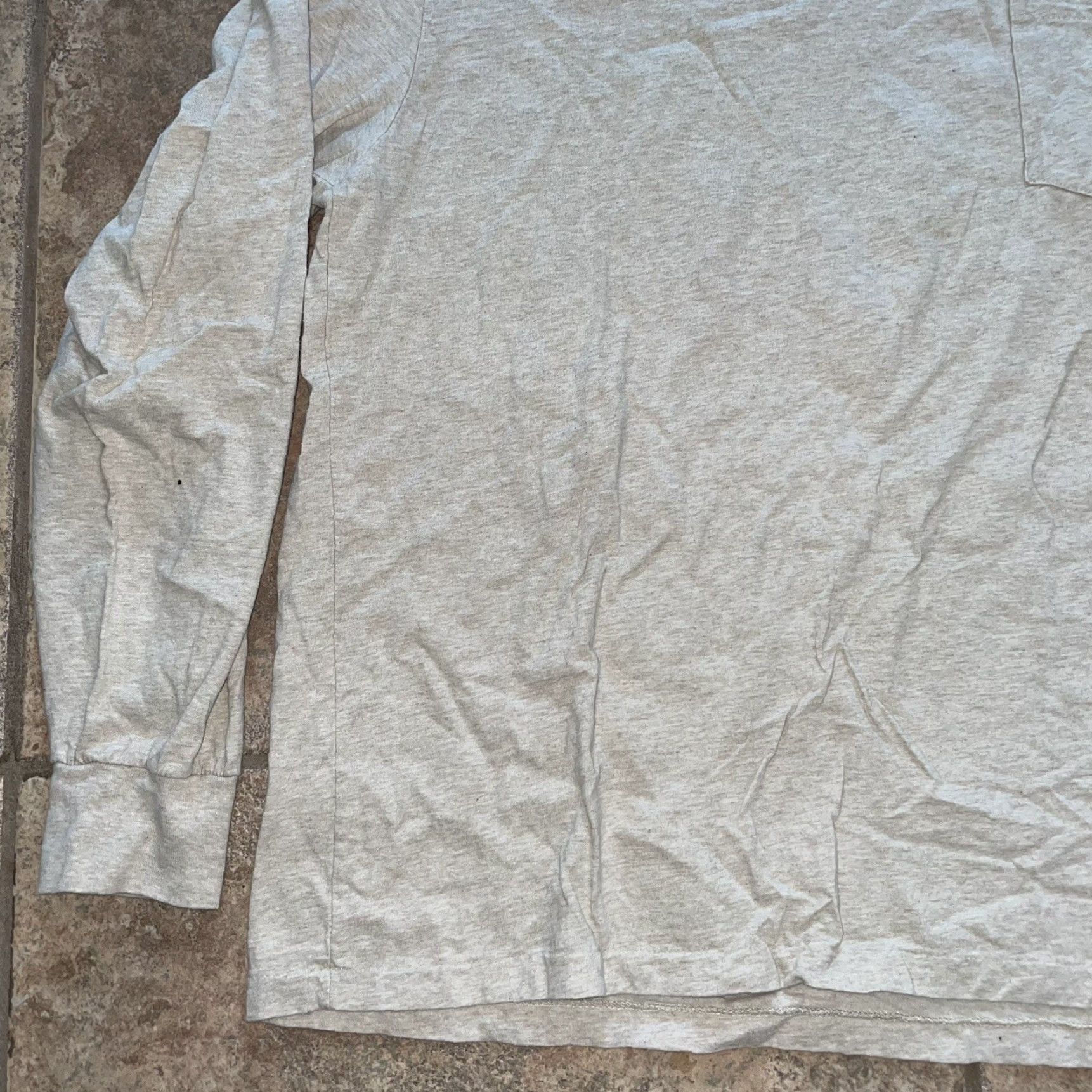 Polo Ralph Lauren Polo Ralph Lauren 100% cotton long Sleeve Pocket Polo Shirt Mens Size L Beige Pocket Long Sleeve Polo Shirt Mens L Beige Size US L / EU 52-54 / 3 - 3 Thumbnail