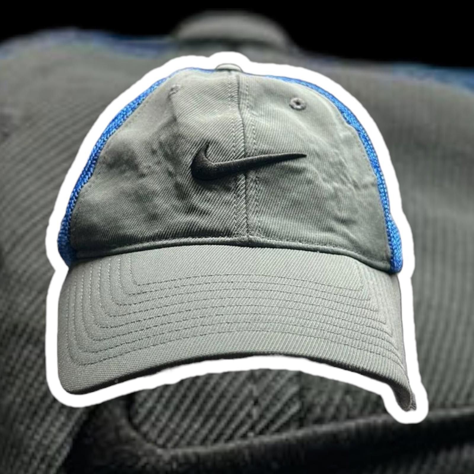 Nike Nike RZN Mesh Cap - Grey & Blue Size ONE SIZE - 1 Thumbnail