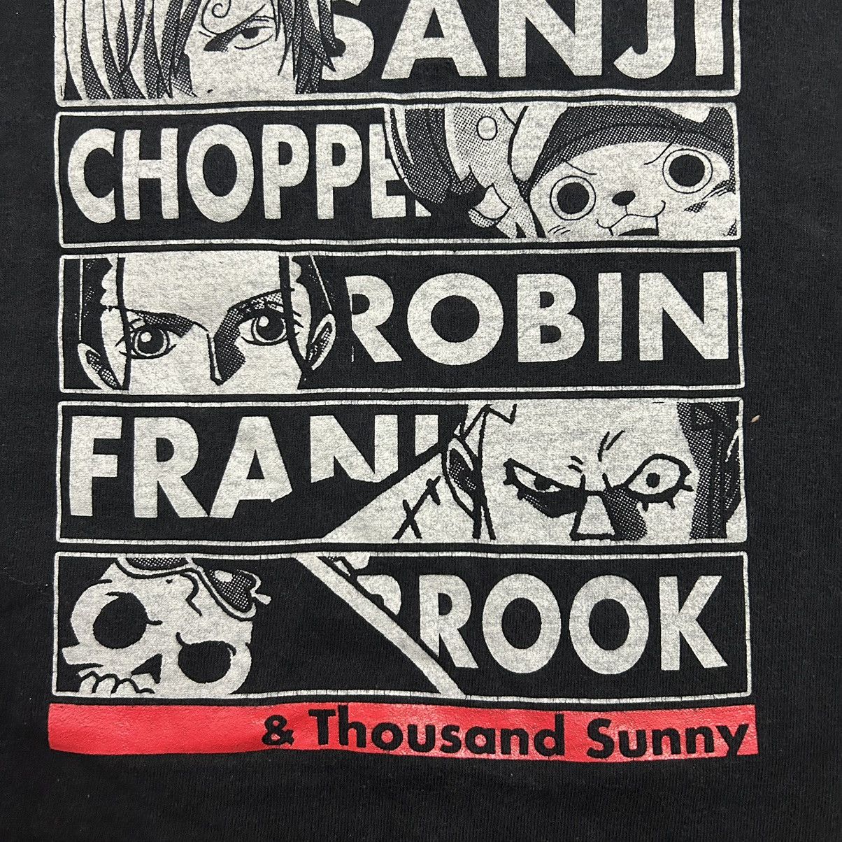 Anime One Piece x COSPA Straw Hat Crew & Thousand Sunny T-shirt XL Size US XL / EU 56 / 4 - 2 Thumbnail