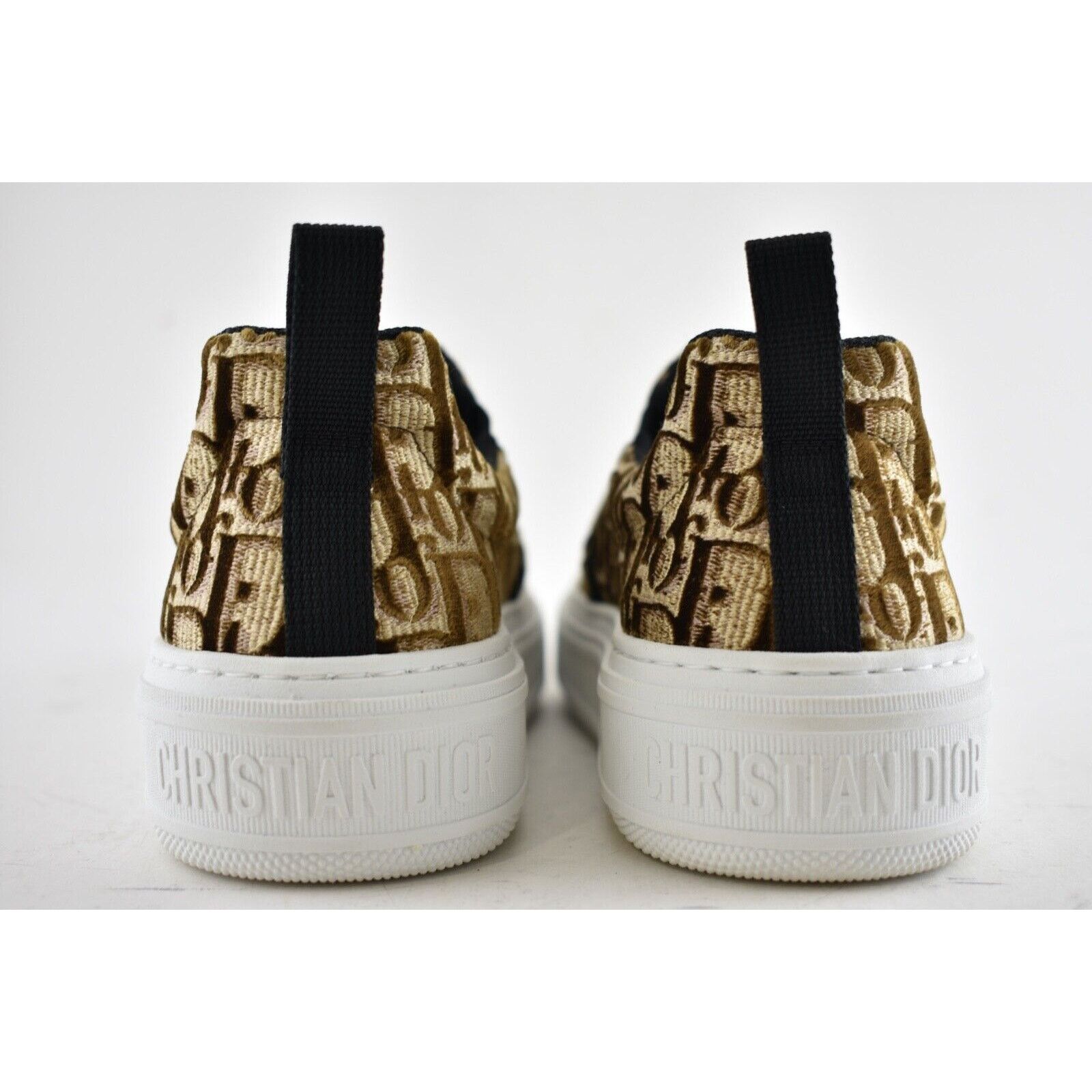 Dior Solar Oblique Logo White Flat Skate Slip On Low Sneaker 36 Size US 6 / IT 36 - 10 Thumbnail