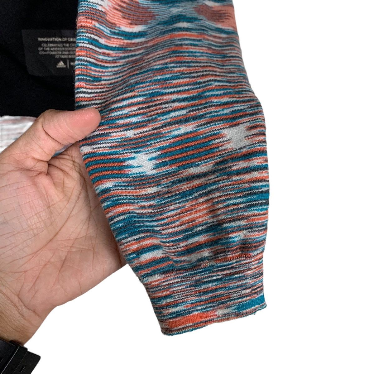 Adidas ADIDAS X MISSONI RUNNING HOODIE TRACK JACKET #0419-C19 Size US XS / EU 42 / 0 - 13 Thumbnail