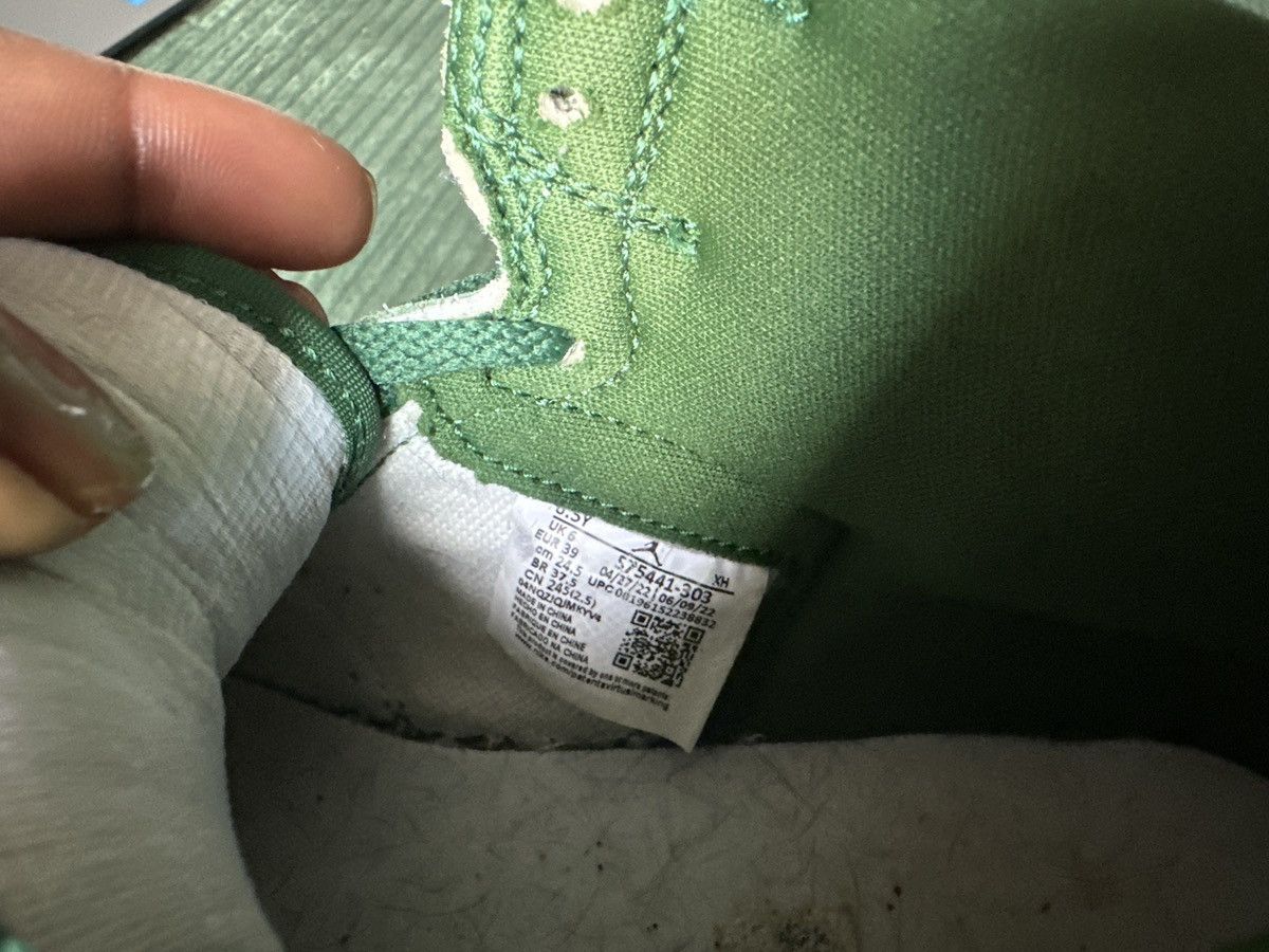 Jordan Brand × Nike Air Jordan 1 Retro George Green Size US 6.5 / EU 39-40 - 7 Thumbnail