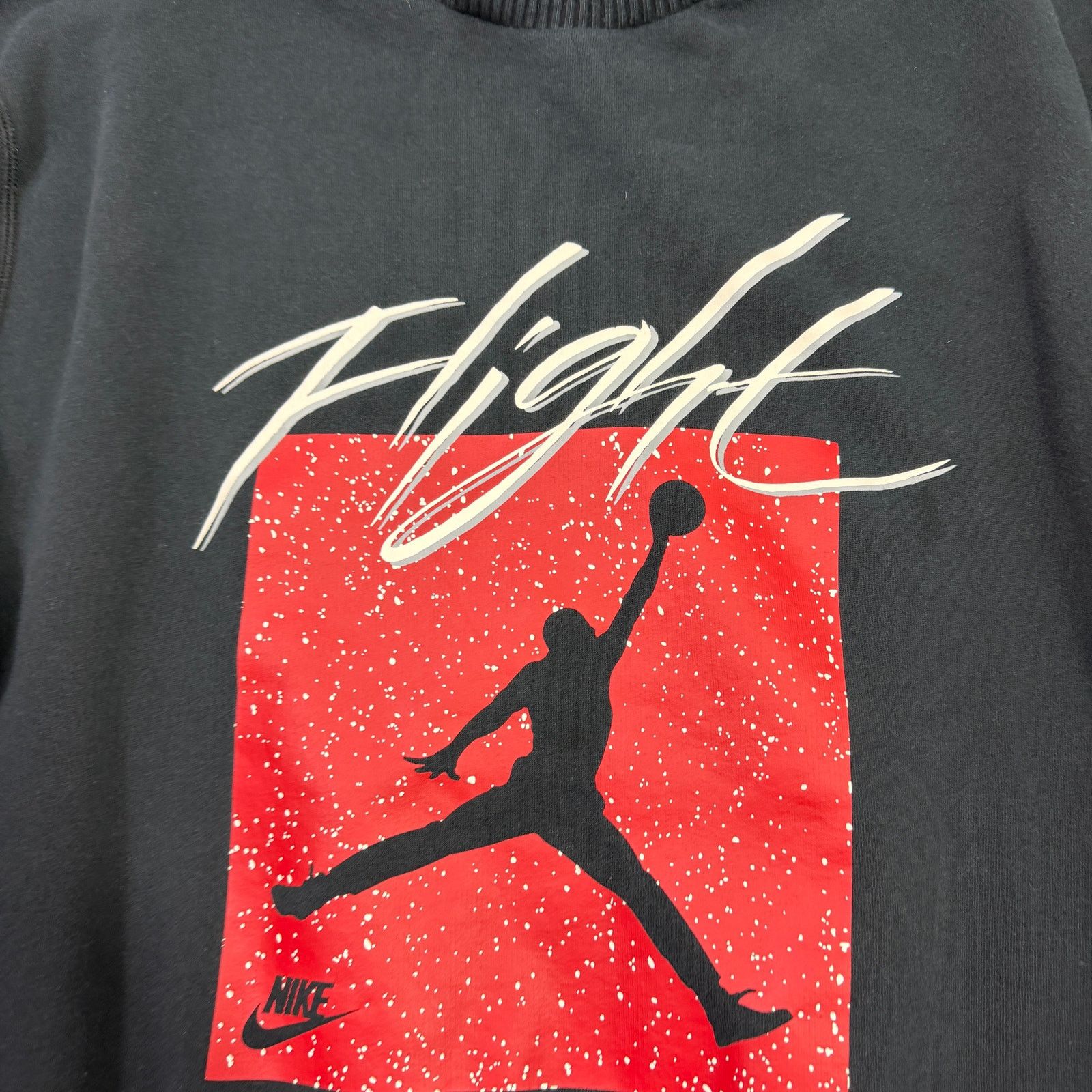 Jordan Brand Nike Air Jordan Flight Logo Sweatshirt Men's 3XL Speckle Size US XXL / EU 58 / 5 - 3 Thumbnail