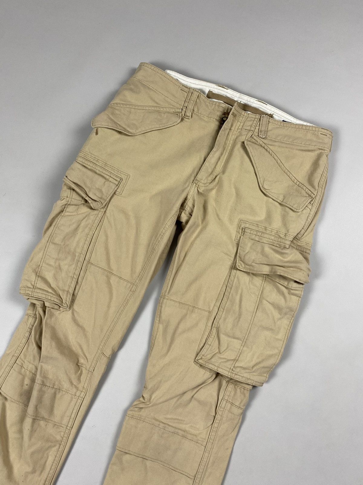 Ralph Lauren × Vintage Ralph Lauren vintage military style cargo pants trousers Size 30" / US 8 / IT 44 - 2 Thumbnail