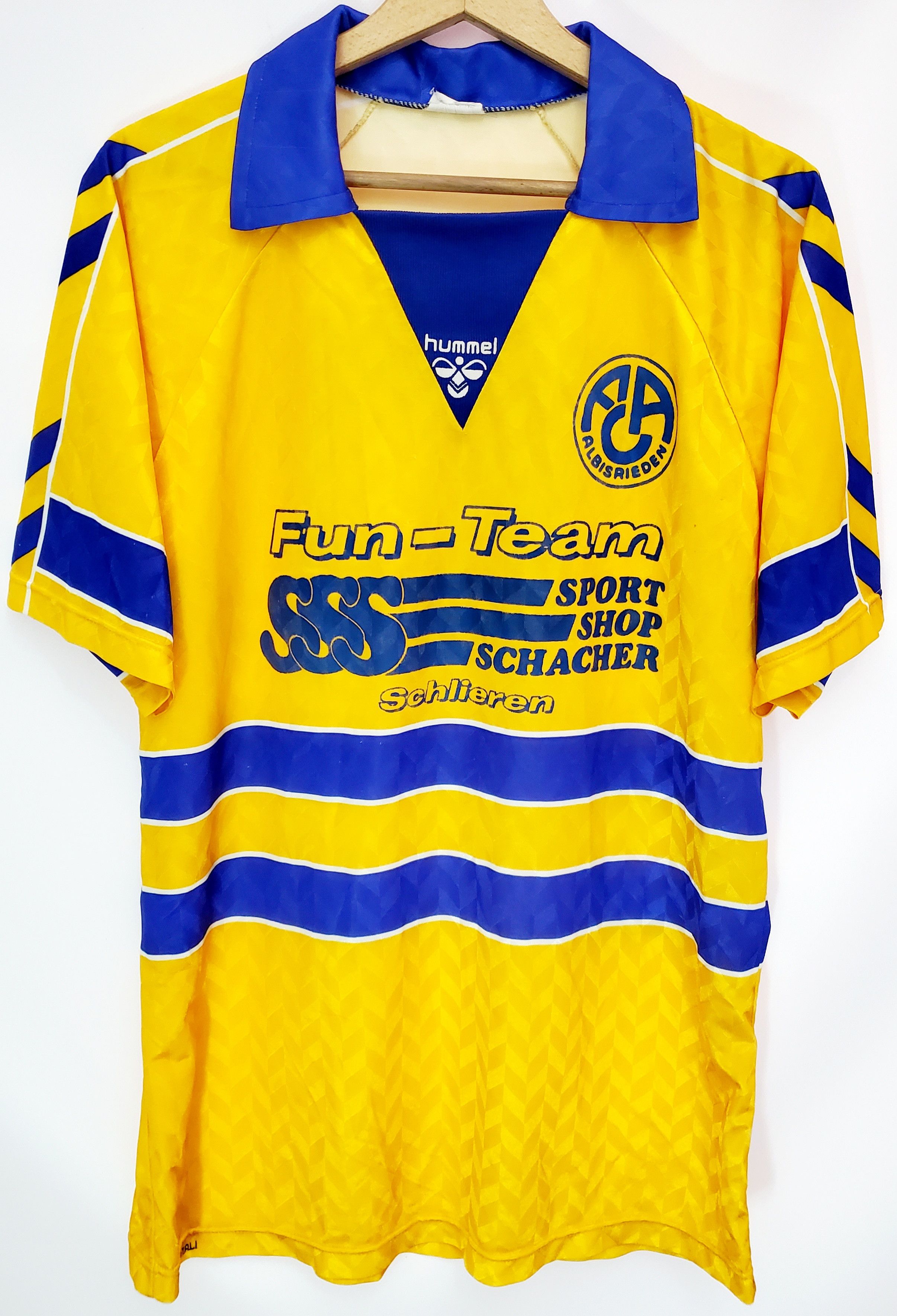 Hummel × Vintage Vintage Albisrieden Zürich #10 player soccer jersey size L Size US L / EU 52-54 / 3 - 1 Thumbnail