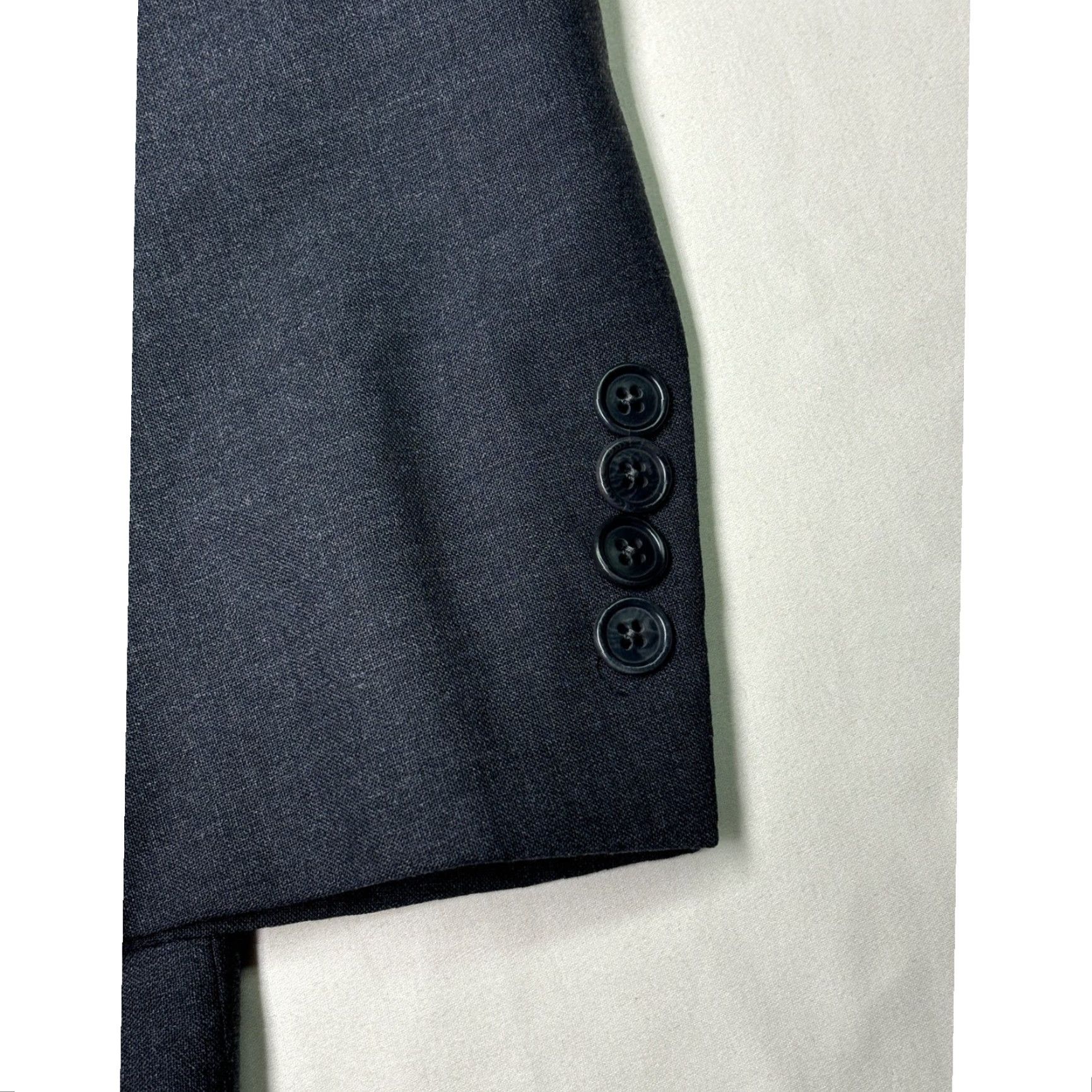Brooks Brothers Brooks Brothers 346 Men Blazer Wool Blend Stretch Gray 43R Business Formal Suit Jacket Mens Size 40R - 2 Thumbnail