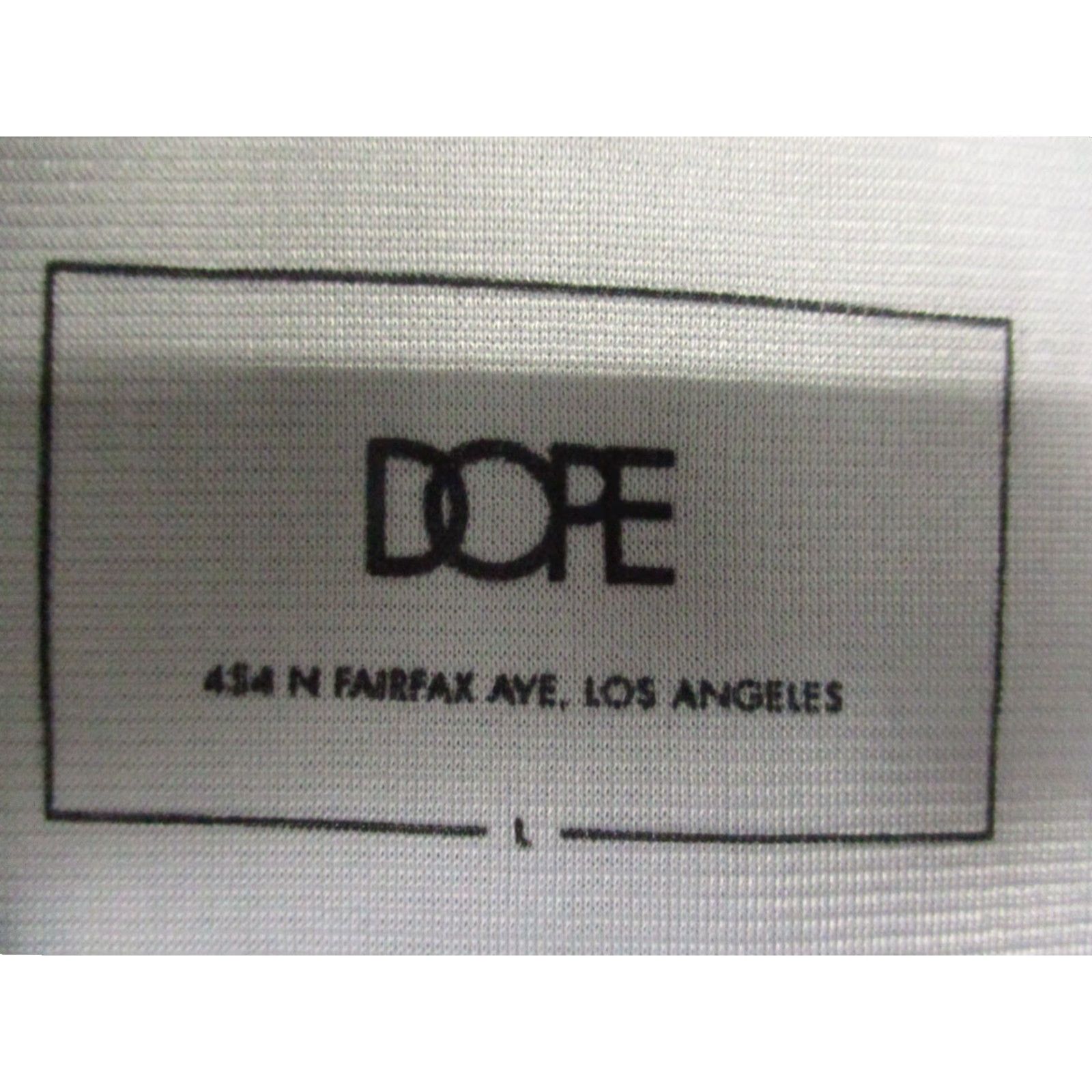 Vintage Dope Jacket Windbreaker Los Angeles Black Logo Oversized L Nylon Zip Casual Men Spring Summer Fall Winter 46 Chest Logo Embroidered Size US L / EU 52-54 / 3 - 4 Thumbnail