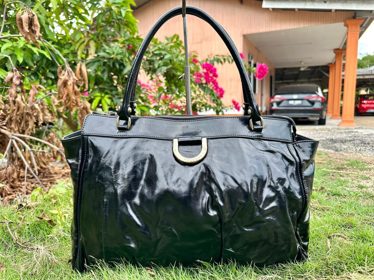 Gucci Authentic Gucci Abbey D-Ring Calf Leather Tote Bag Size ONE SIZE - 1 Thumbnail