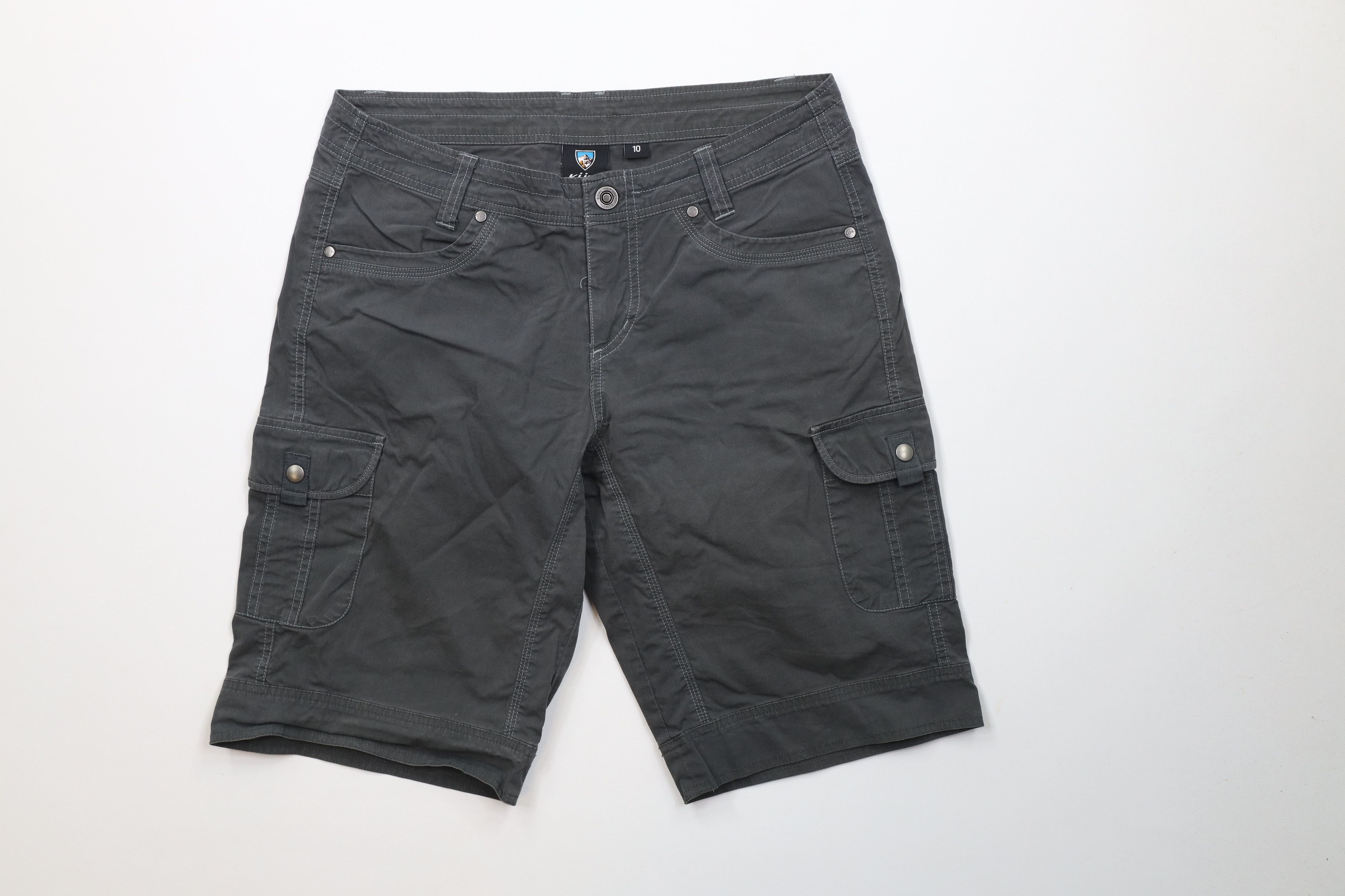 Kuhl Kuhl Mountain Vintage Patina Dye Hiking Trek Cargo Shorts Size 32" / US 10 / IT 46 - 1 Thumbnail