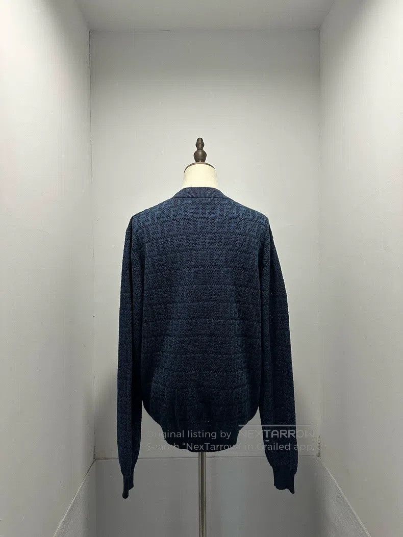 Fendi Fendi FF Cut-Out Printed Knit Cardigan Size US S / EU 44-46 / 1 - 2 Thumbnail