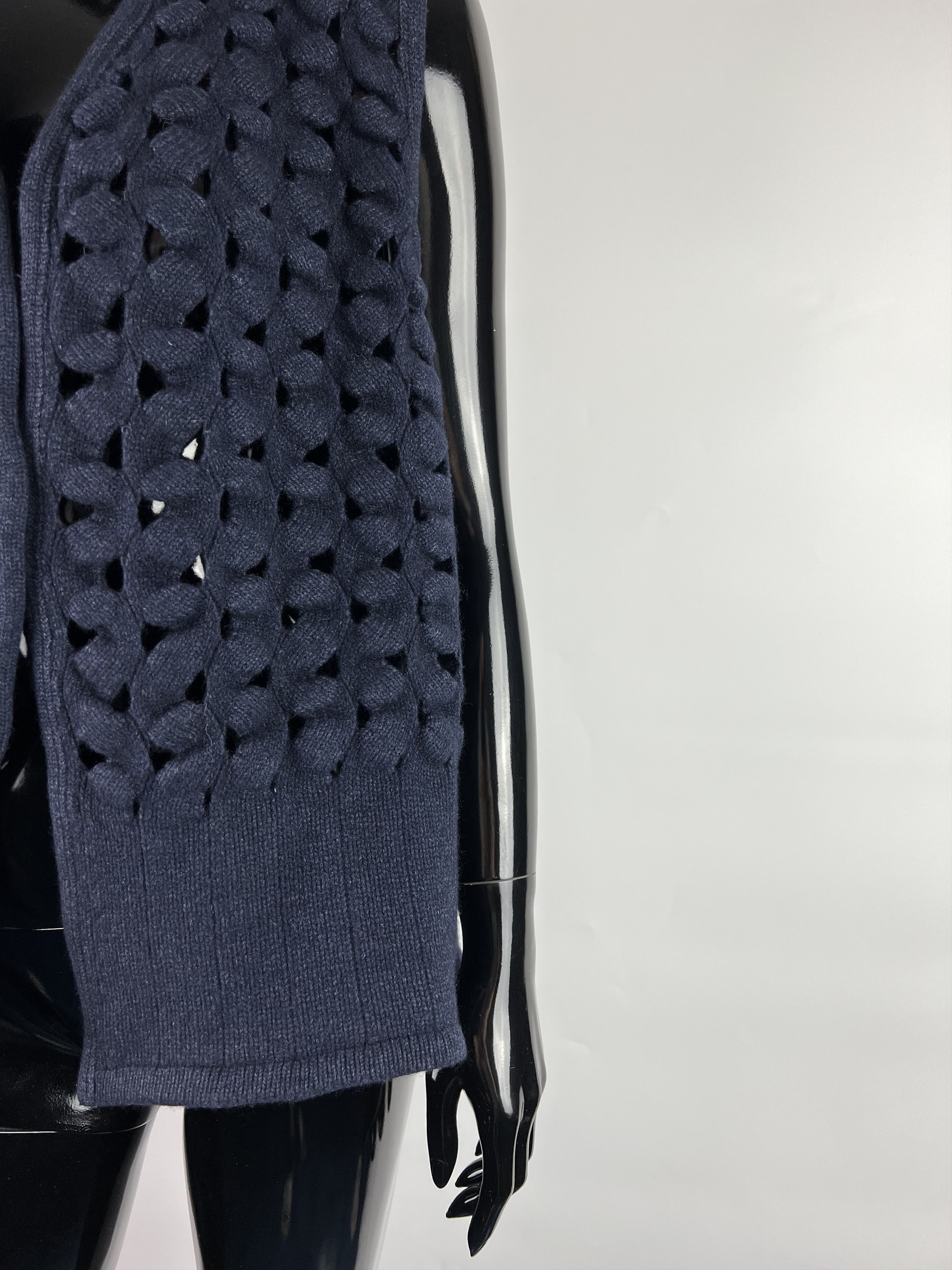 Les Copains × Vintage Les Copains Vintage Wool Silk Cashmere Knit Vest Size IT46 Size L / US 10 / IT 46 - 6 Thumbnail