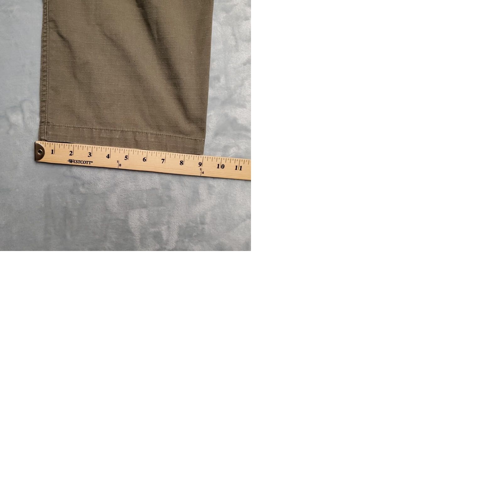 Vintage LA Police Gear Pants Mens 42x31 Green Tactical Ripstop Flat Front Chino Outdoor Shirt? Size US 42 / EU 58 - 9 Thumbnail