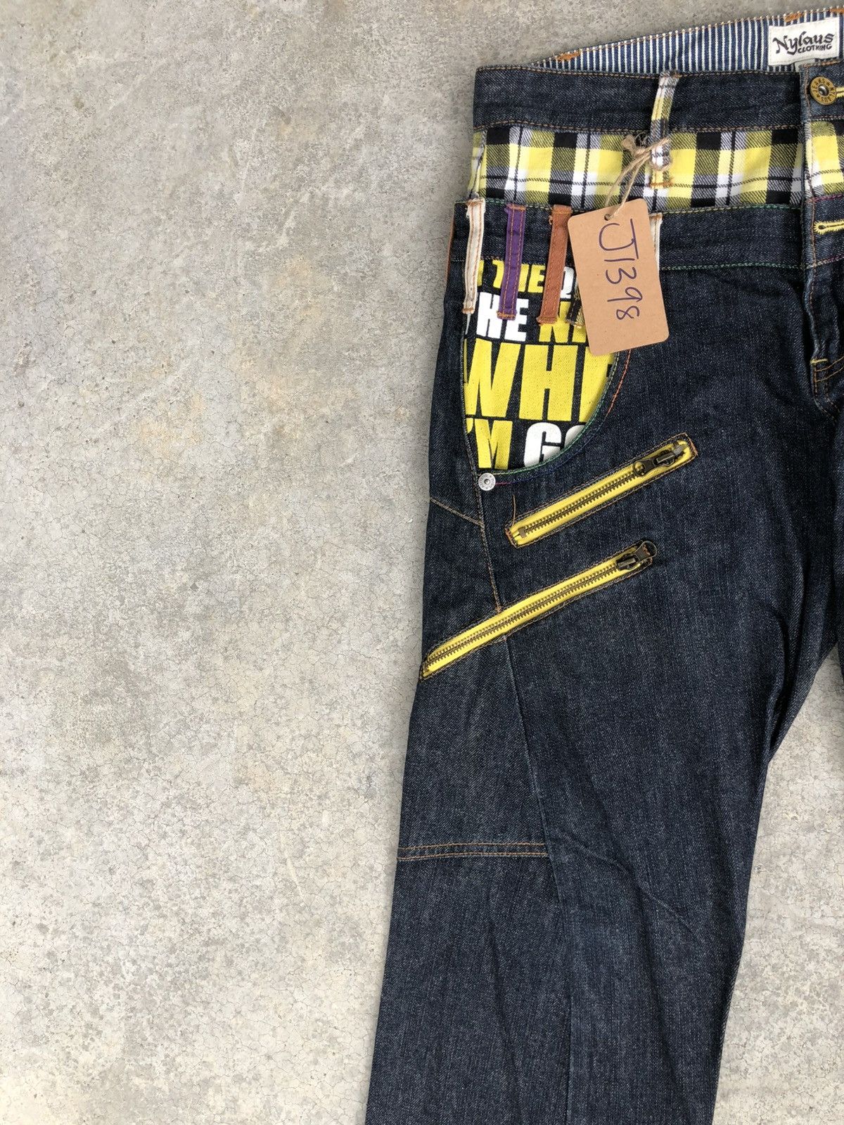 Hysteric Glamour Nylaus Double Waist Distressed Jeans Size US 32 / EU 48 - 4 Thumbnail