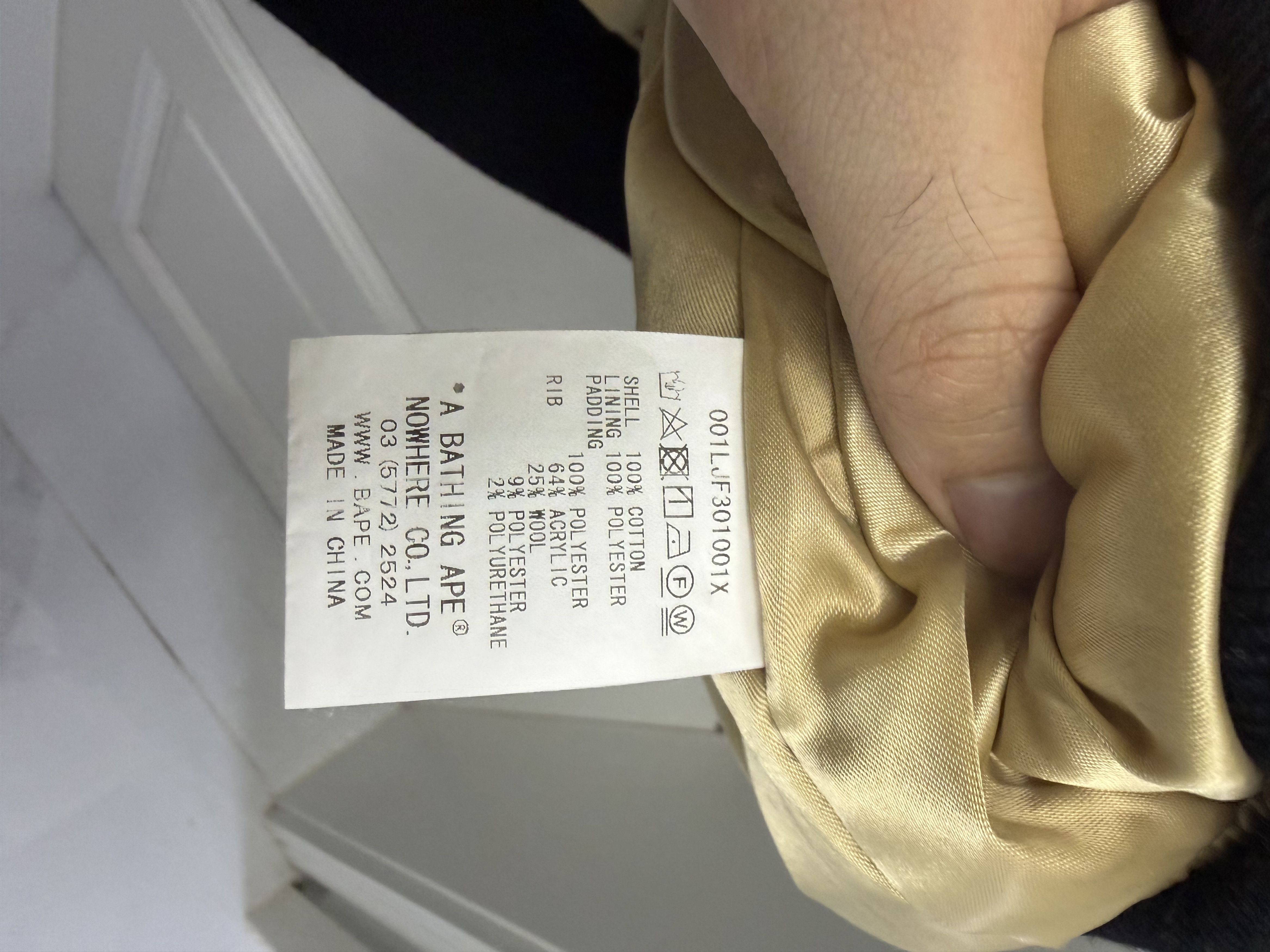Bape BAPE PATTERN COTTON JACKET, Tiger Tang Jacket. Size US L / EU 52-54 / 3 - 6 Thumbnail