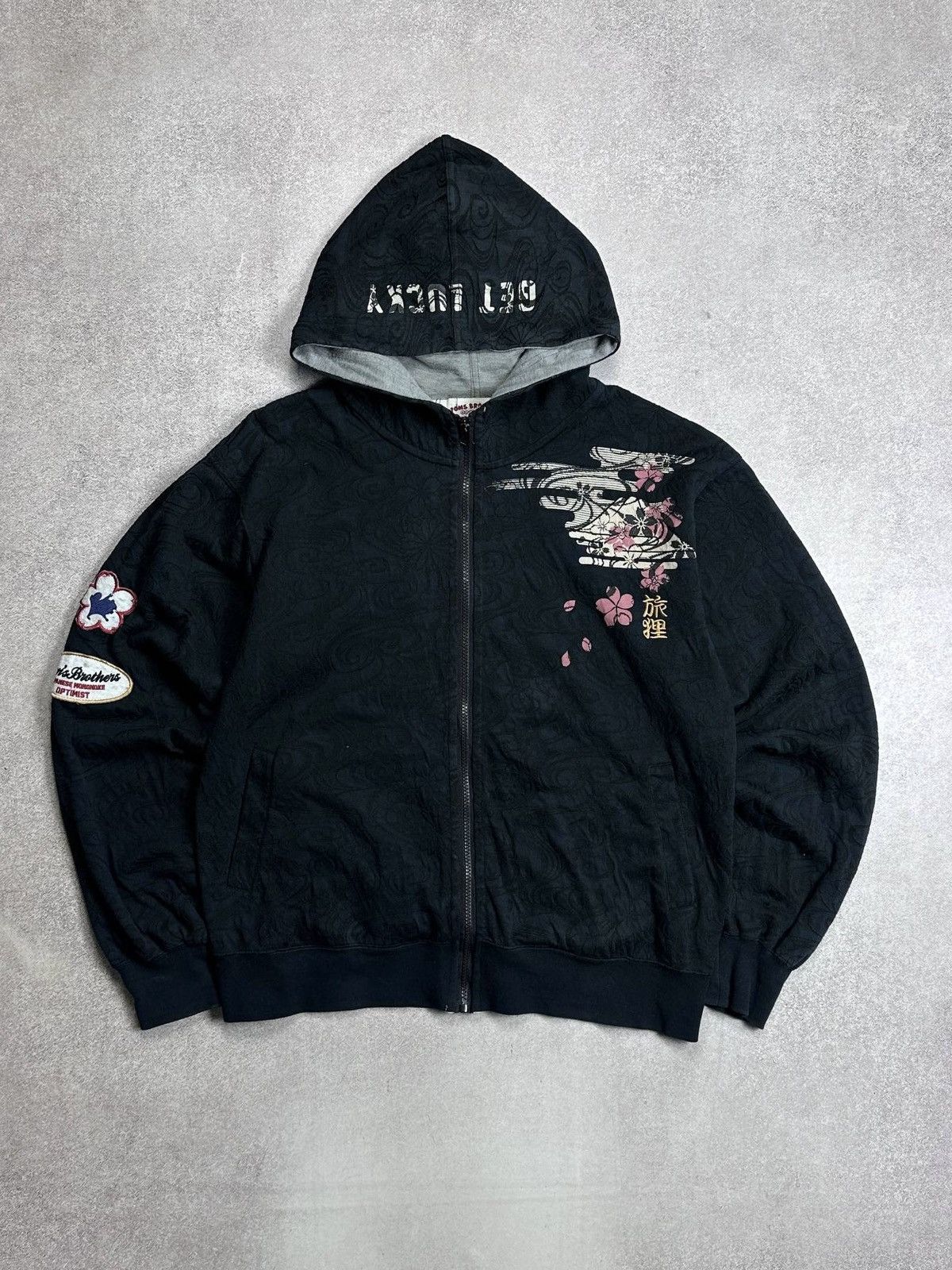 Hysteric Glamour LGB If Six Was Nine Japanese Embroidery Boxy Hoodie L Size US L / EU 52-54 / 3 - 3 Thumbnail