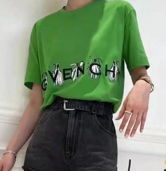 Givenchy Givenchy Collaboration Josh Smith Green Fertility God Short Size US XXL / EU 58 / 5 - 8 Thumbnail