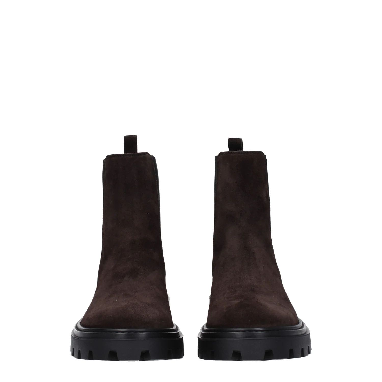 Tod's ob1o1e1224 Suede Ankle Boots in Brown Size US 5.5 / IT 35.5 - 3 Thumbnail