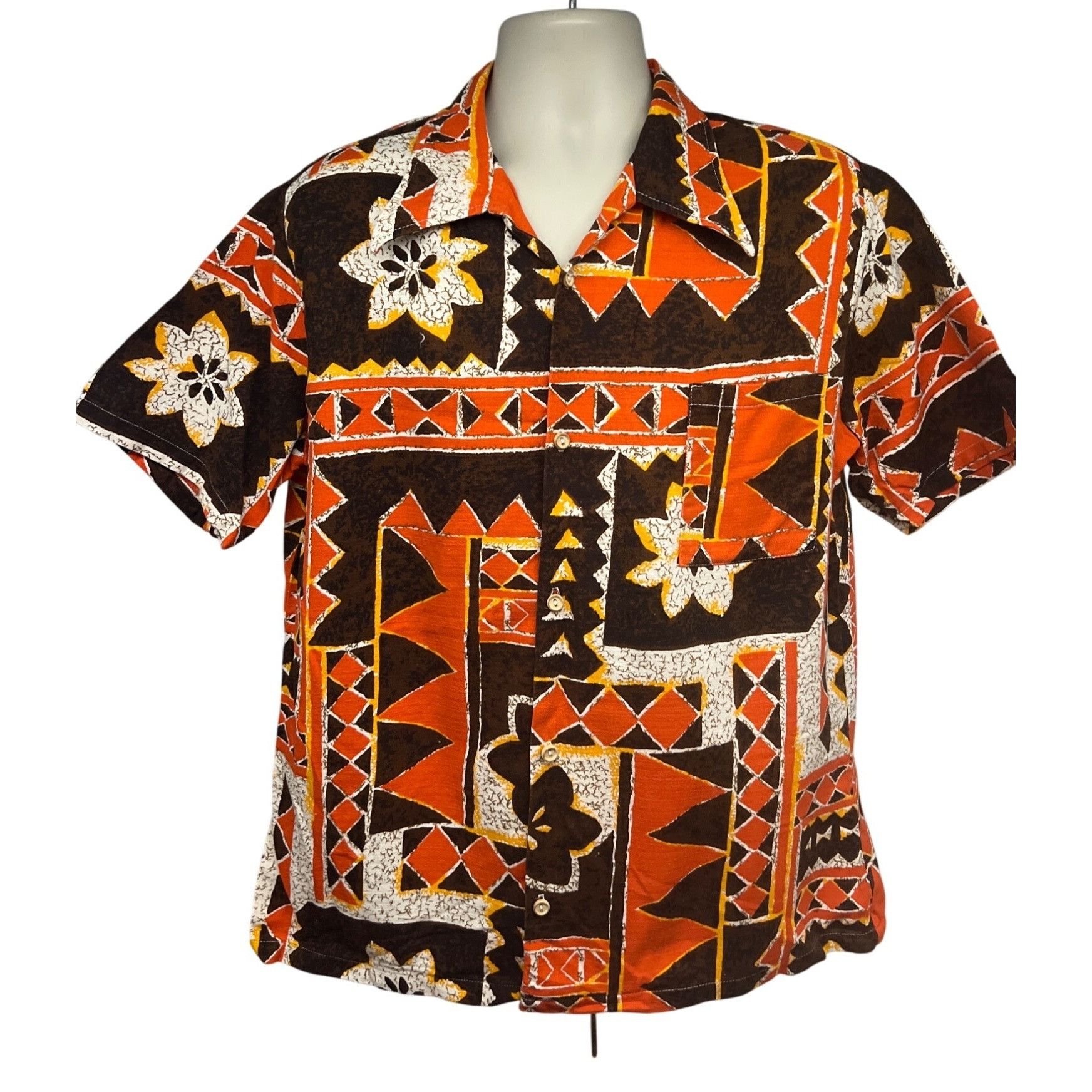 Marjoribanks Tartan Vintage Leaves Hawaiian Shirt main image 0