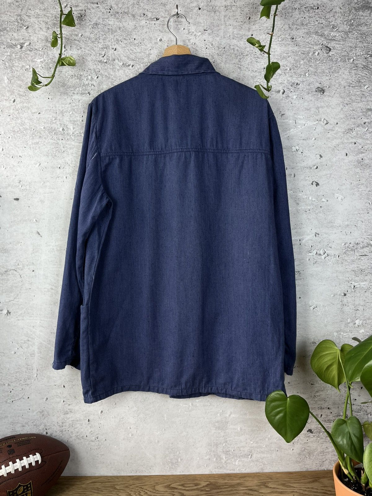 Vintage French Chore Jacket Le Laboureur Workwear Overshirt Size US L / EU 52-54 / 3 - 6 Thumbnail