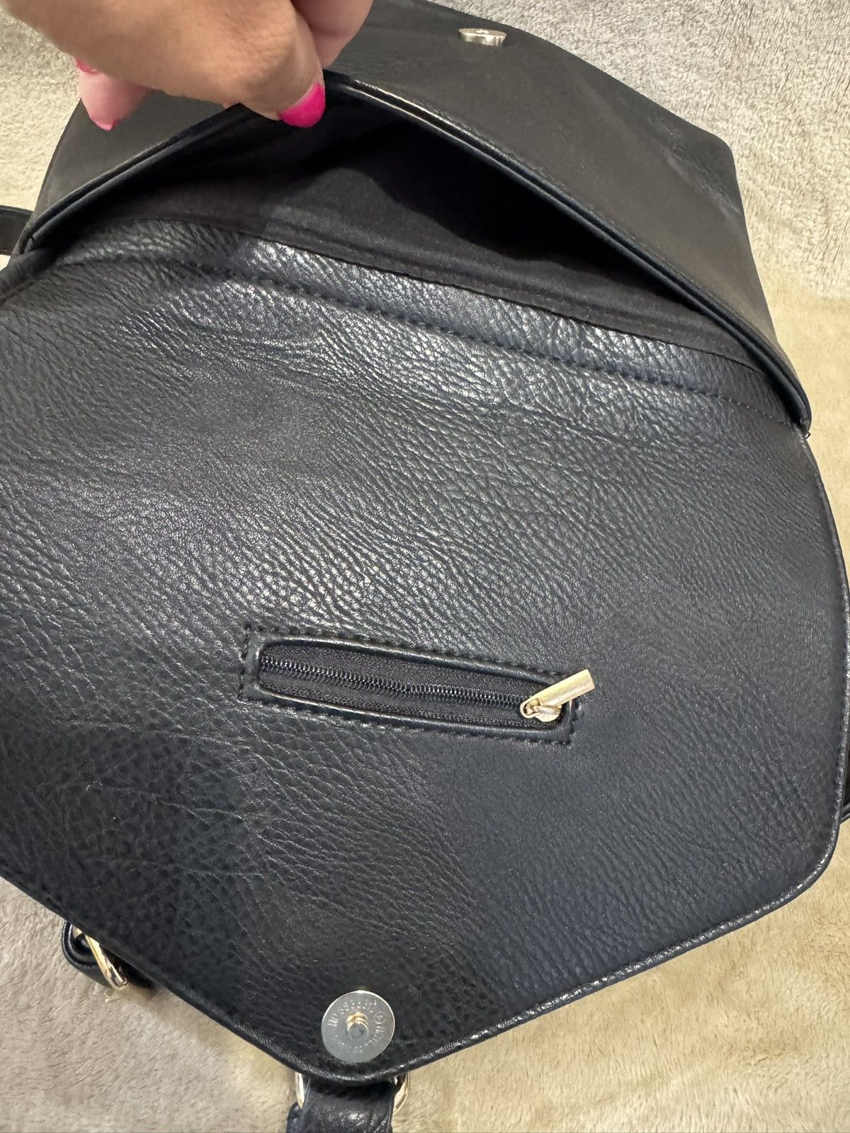 Michael Kors Michael Kors Women’s black leather shoulder cross body bag Size ONE SIZE - 4 Thumbnail