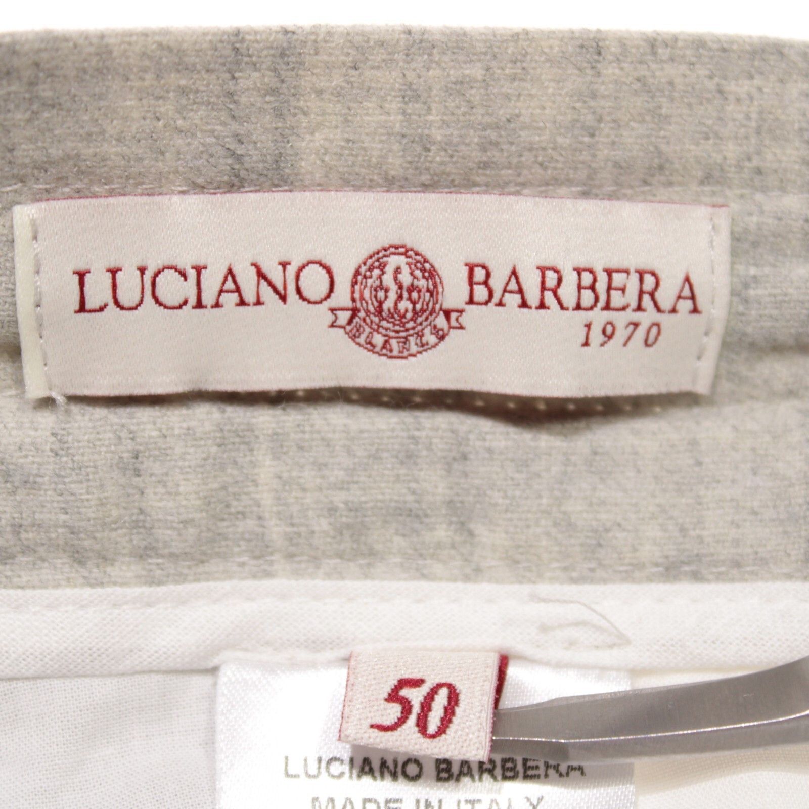 Luciano Barbera Luciano Barbera New with tags Dress Pants Size 34 US In Gray Size US 34 / EU 50 - 6 Thumbnail