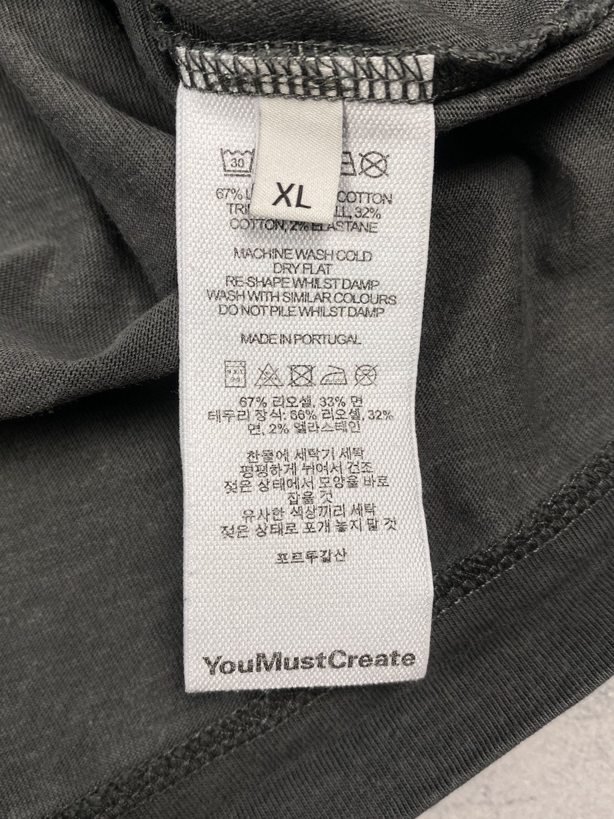 YMC YMC You Must Create Short Sleeve Dark Gray T Shirt Men’s Size US XL / EU 56 / 4 - 10 Thumbnail