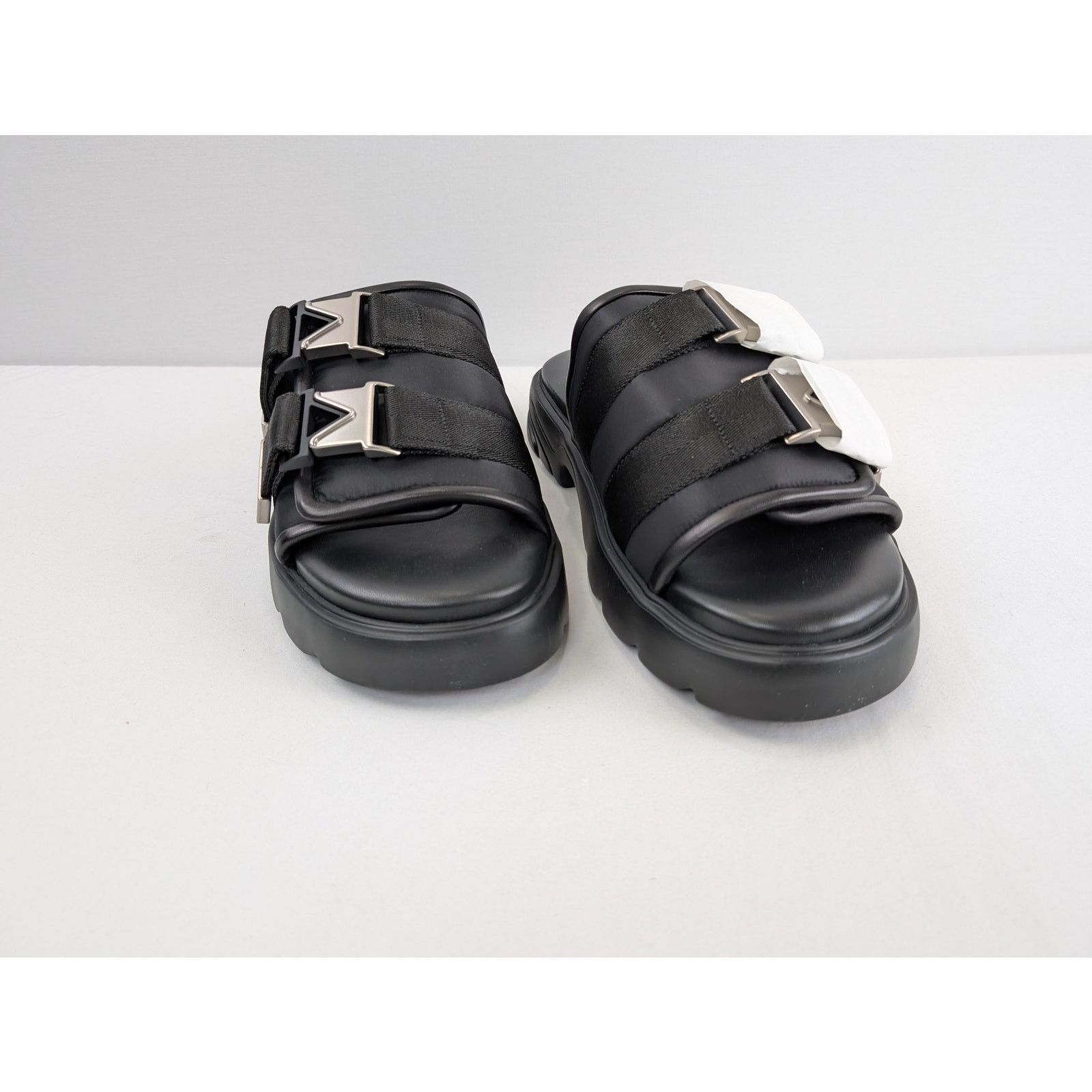 Bottega Veneta o1rshd1 Bomber Flash Sandal Slipper in Black Size US 11 / EU 44 - 6 Thumbnail