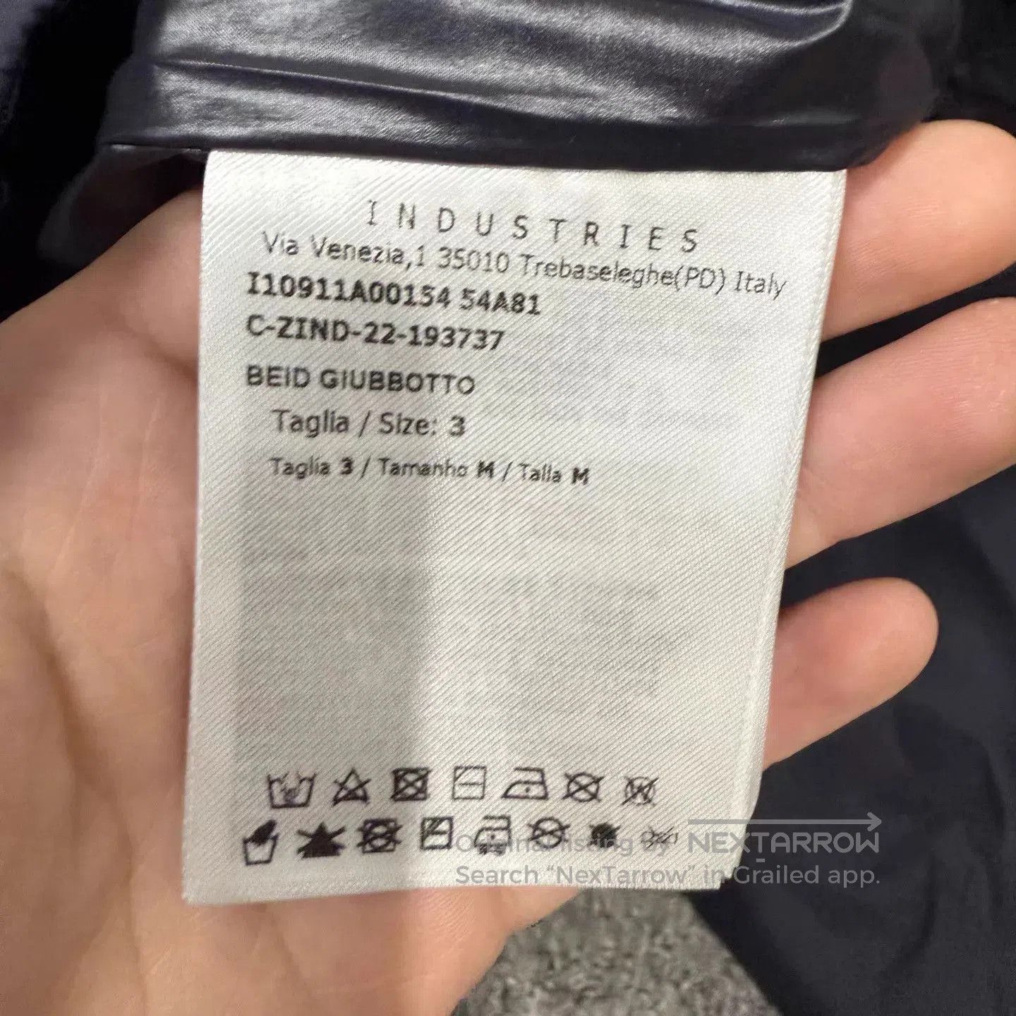 Moncler Blue Lightweight Zip-Up Jacket Size M. Size US M / EU 48-50 / 2 - 4 Thumbnail